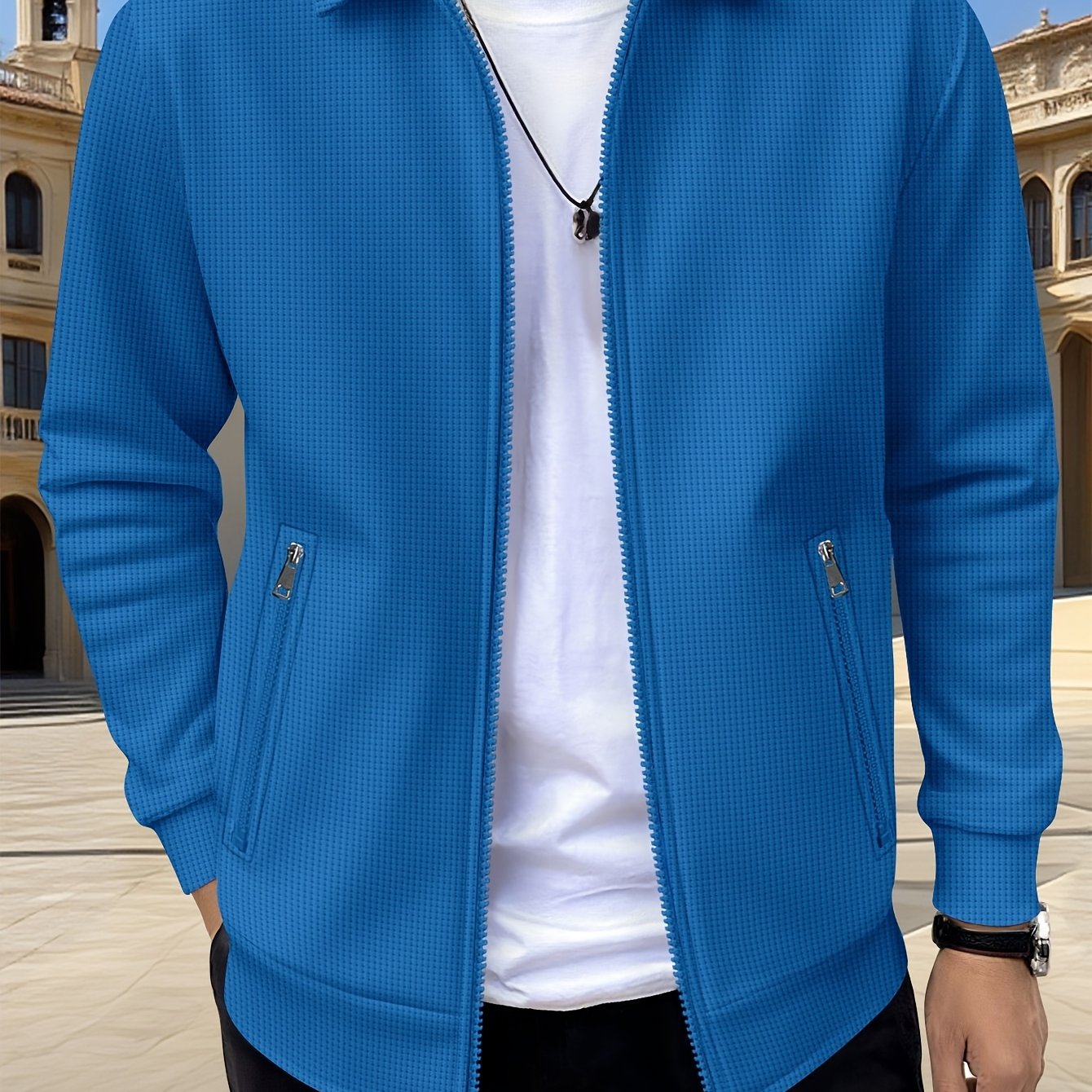 Herren Sportliche Fashion Jacke