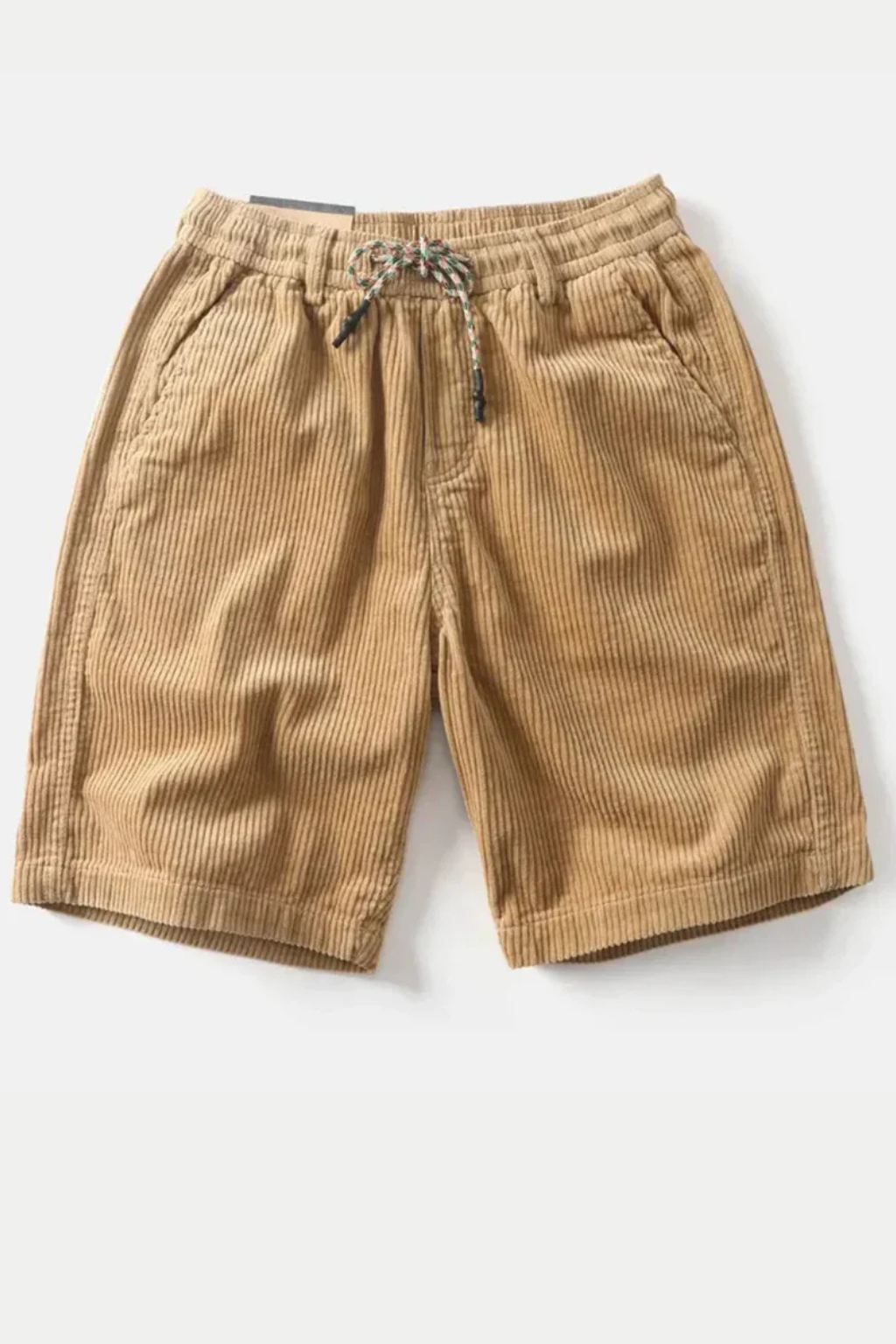 Brixton Herren Shorts – Cord Relaxed Fit mit Elastischem Bund & Kordelzug