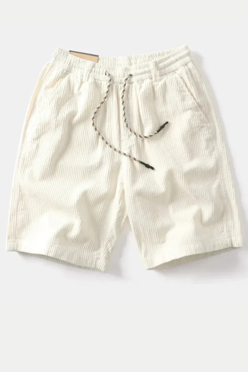 Brixton Herren Shorts – Cord Relaxed Fit mit Elastischem Bund & Kordelzug
