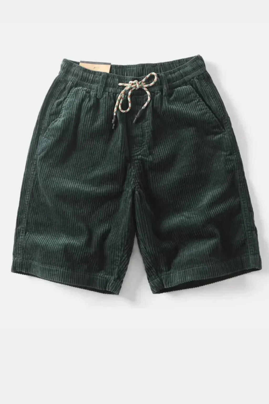 Brixton Herren Shorts – Cord Relaxed Fit mit Elastischem Bund & Kordelzug