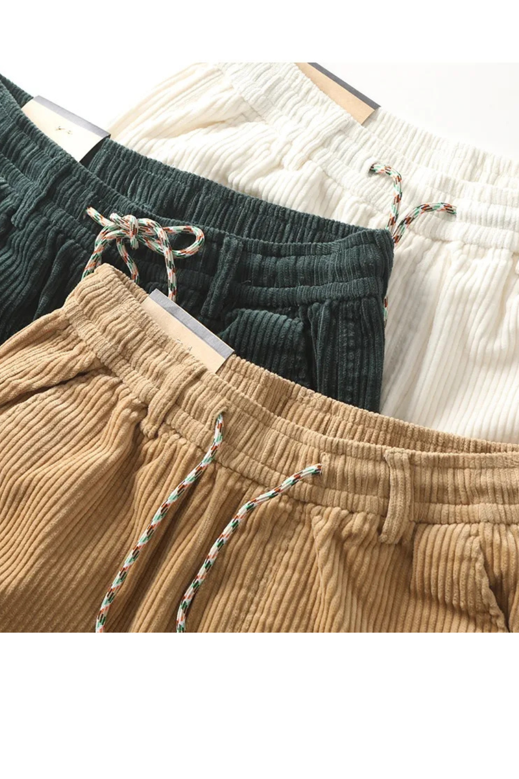 Brixton Herren Shorts – Cord Relaxed Fit mit Elastischem Bund & Kordelzug