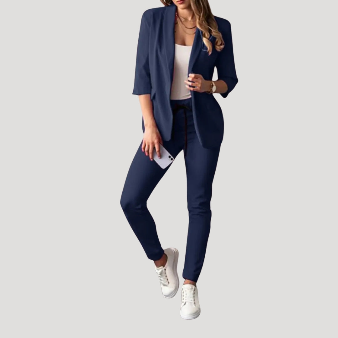 Damen Kostümset – Blazer & Hose mit eleganter Passform