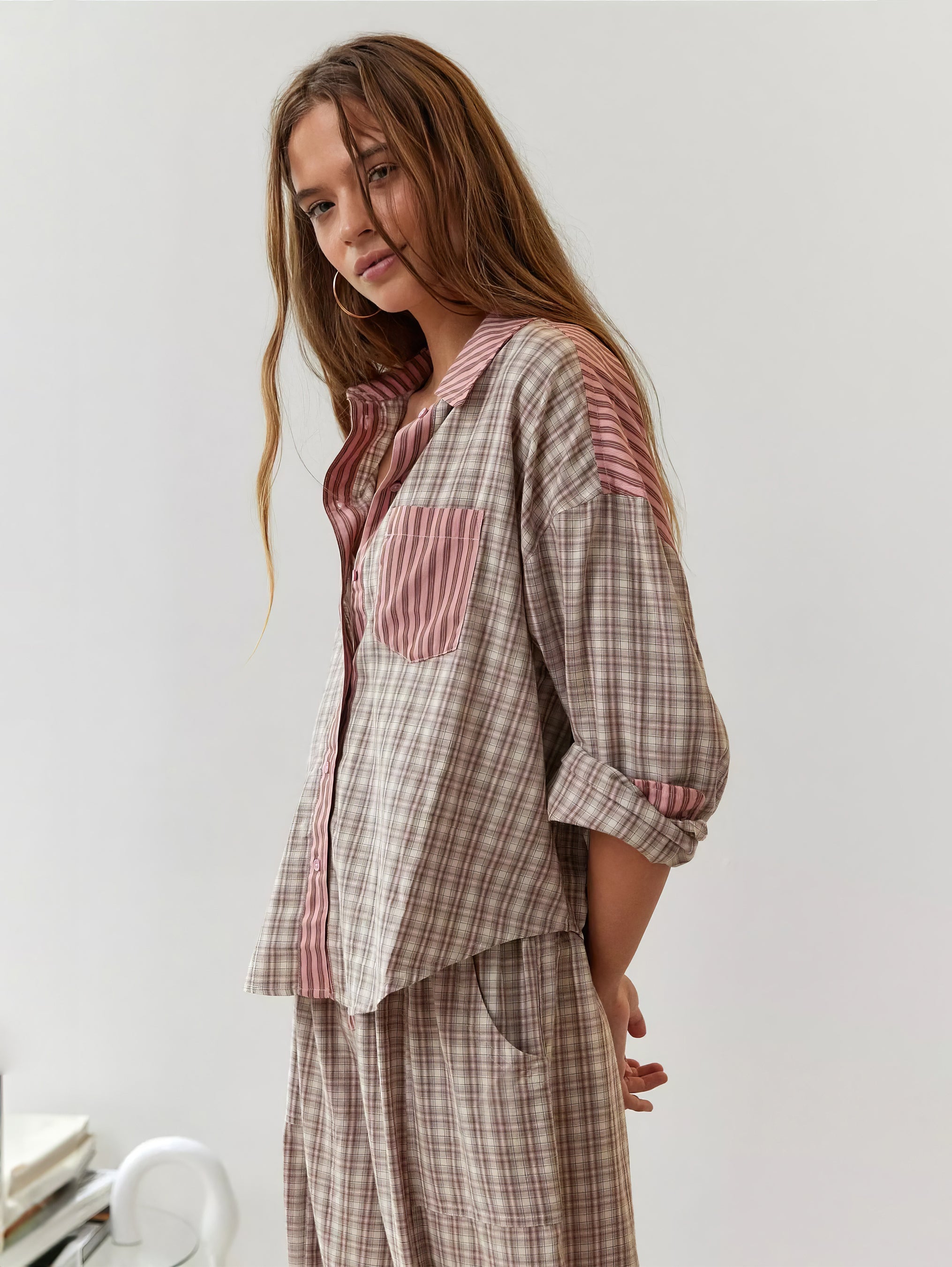Damen Elegantes Komfort-Pyjama für Zuhause