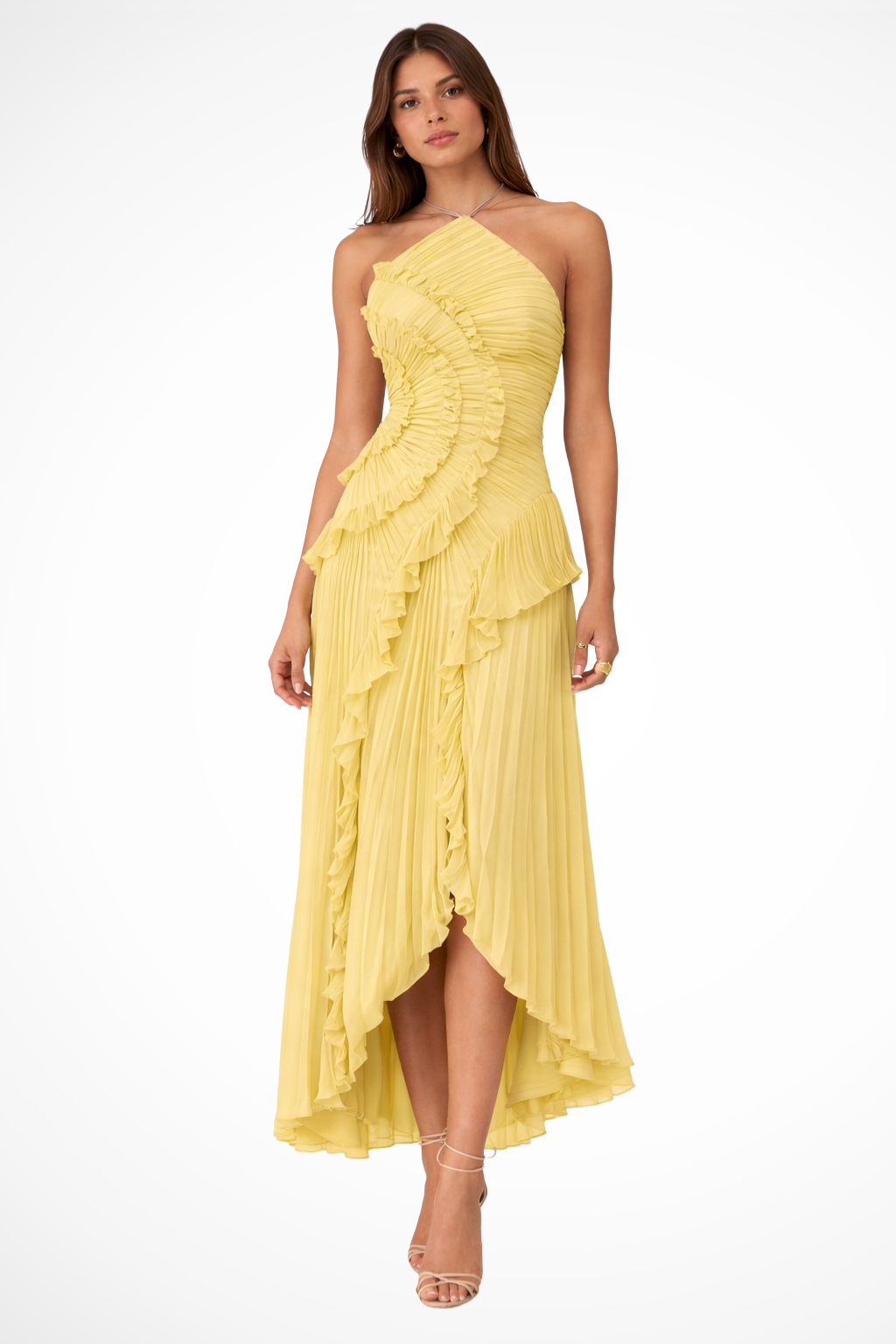 Imogen | Damen Maxi Kleid – Rückenfrei & Elegant Sommer