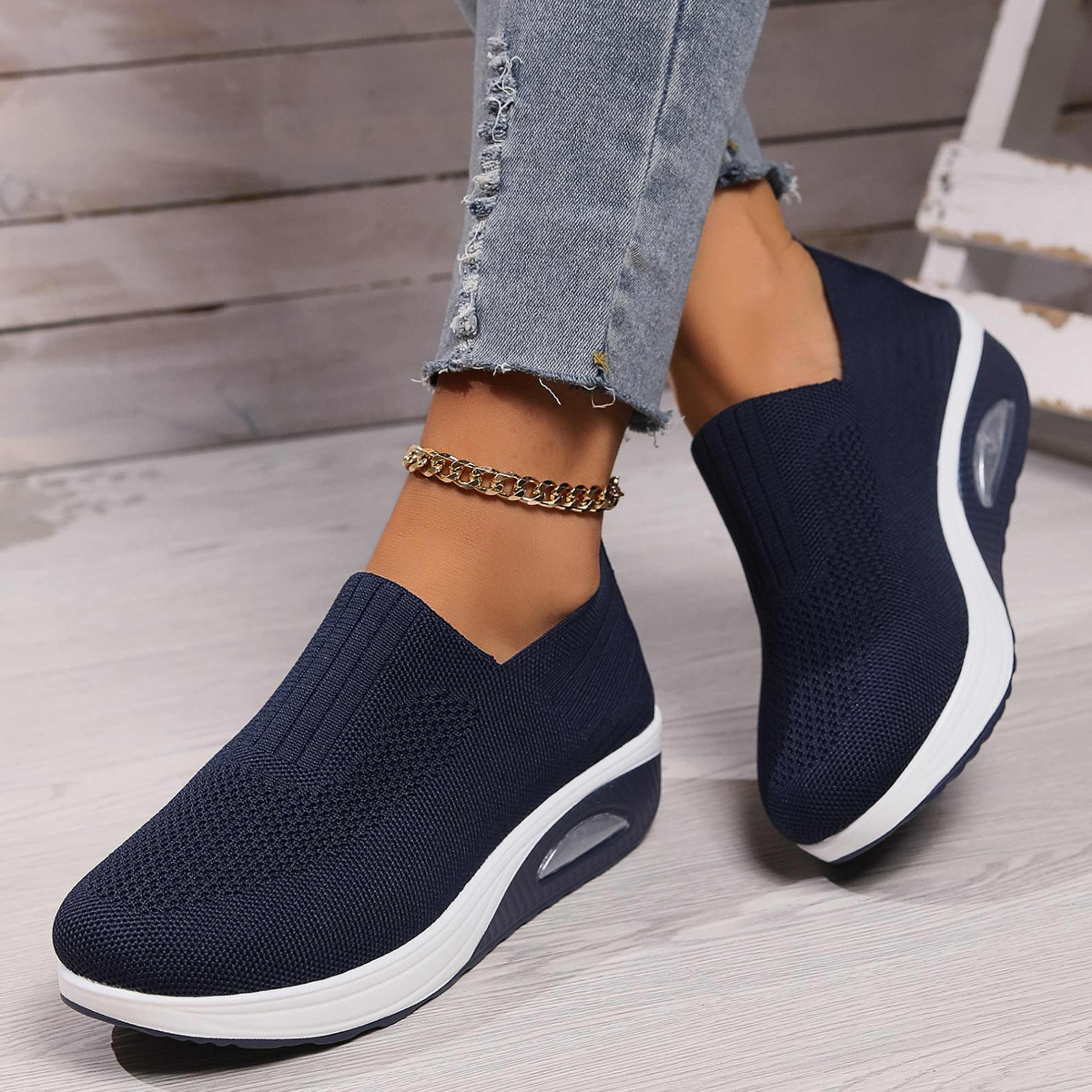 Damen Orthopädische Komfortschuhe mit Dämpfender Sohle