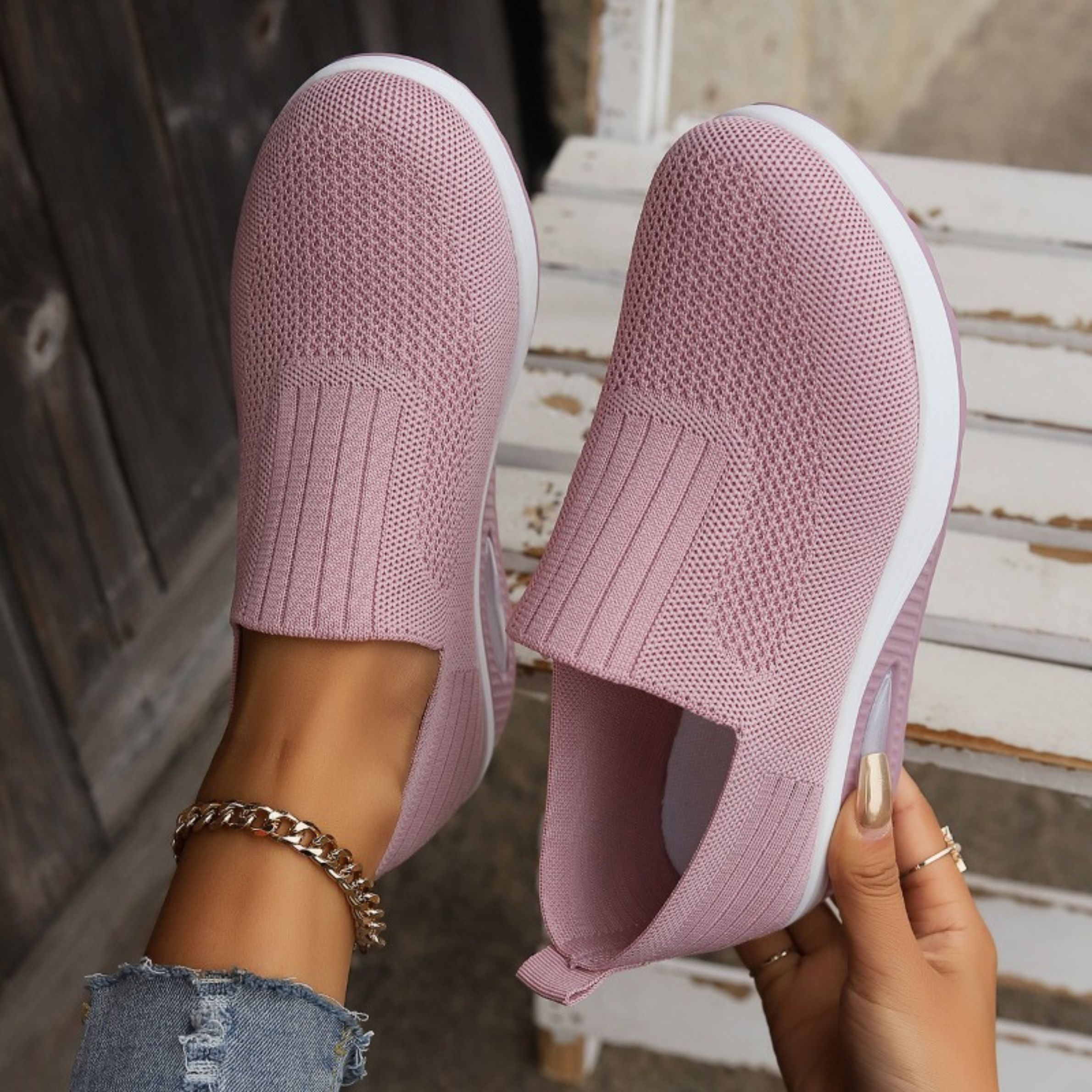 Damen Orthopädische Komfortschuhe mit Dämpfender Sohle