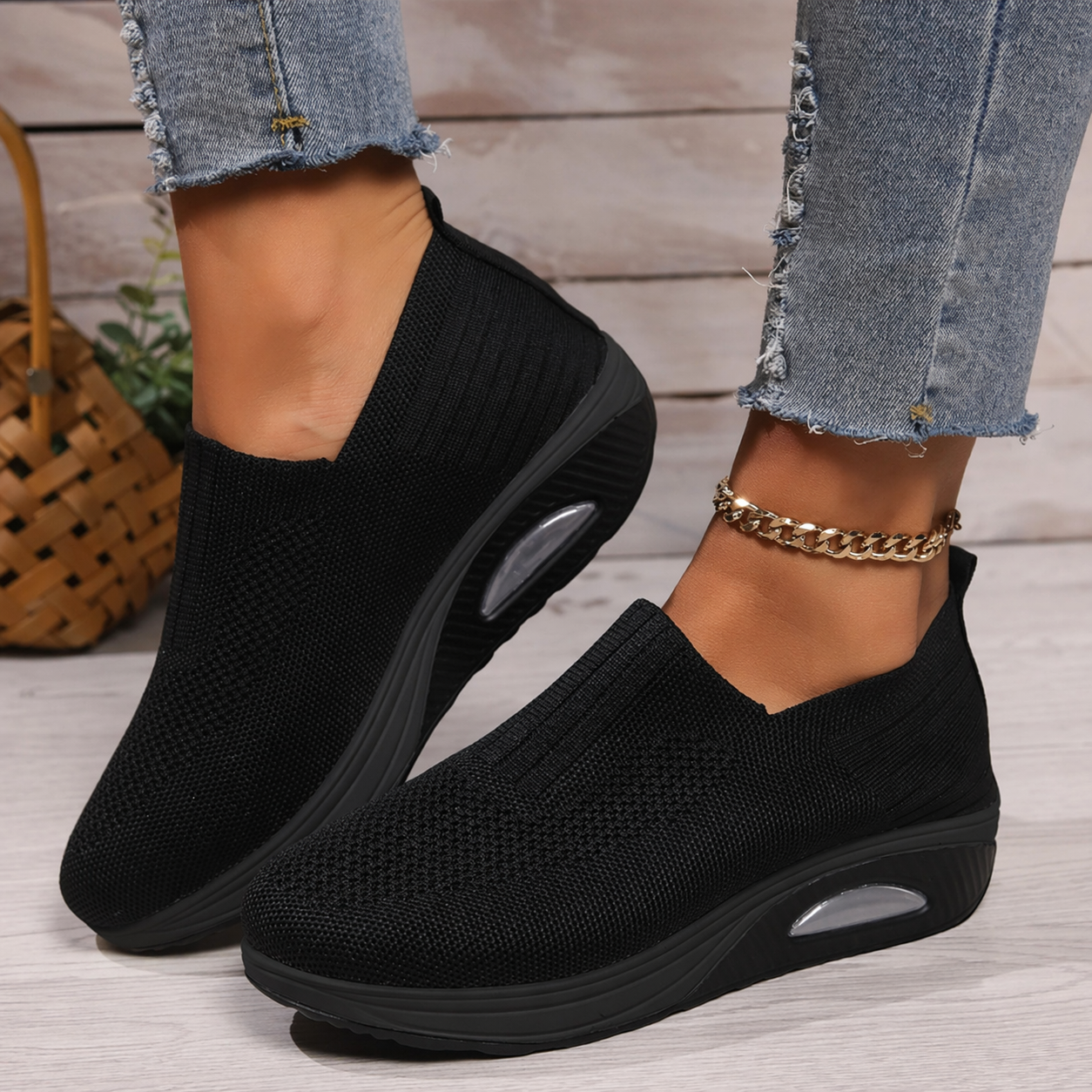 Damen Orthopädische Komfortschuhe mit Dämpfender Sohle