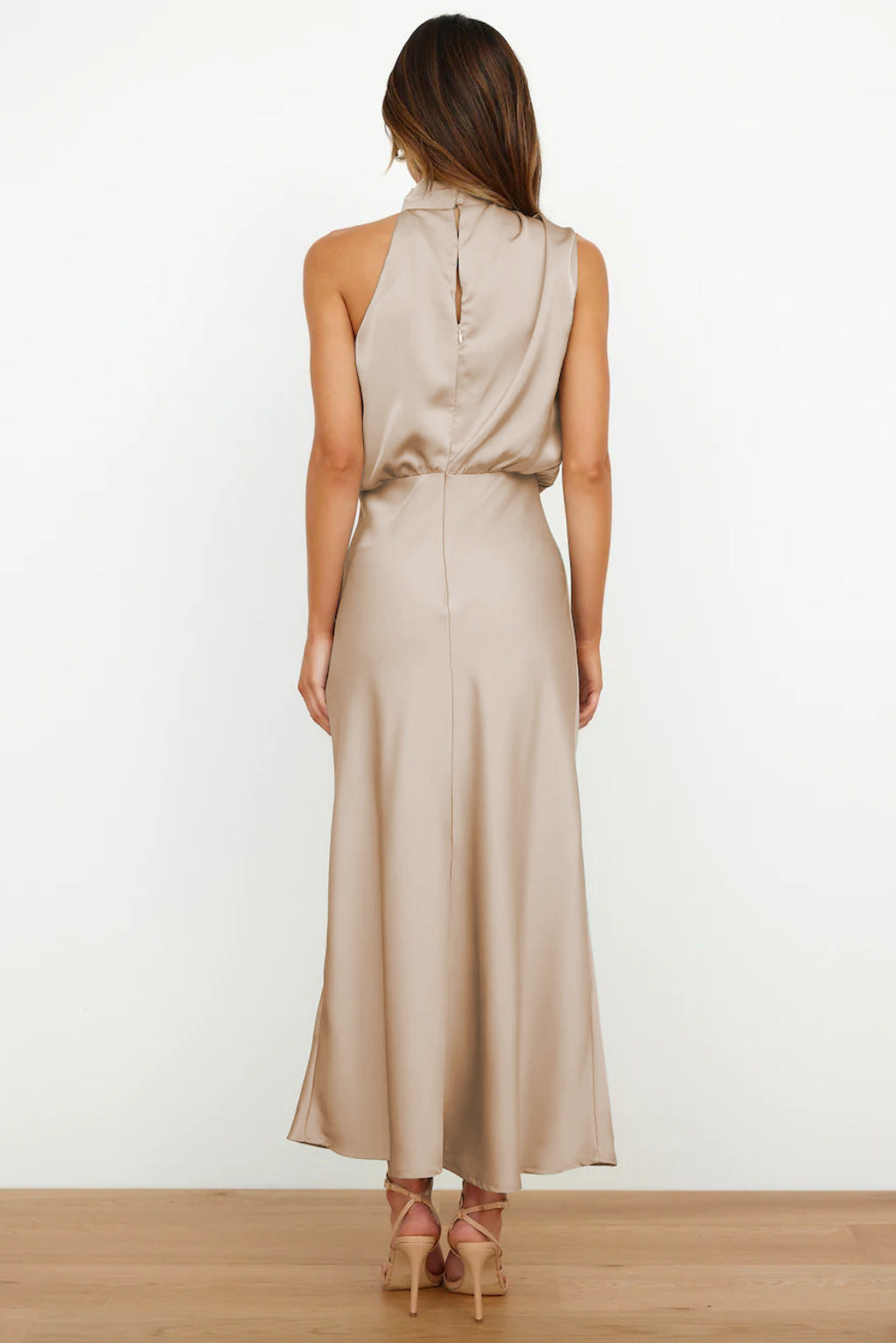 Damen Neckholder-Abendkleid für Elegante Anlässe