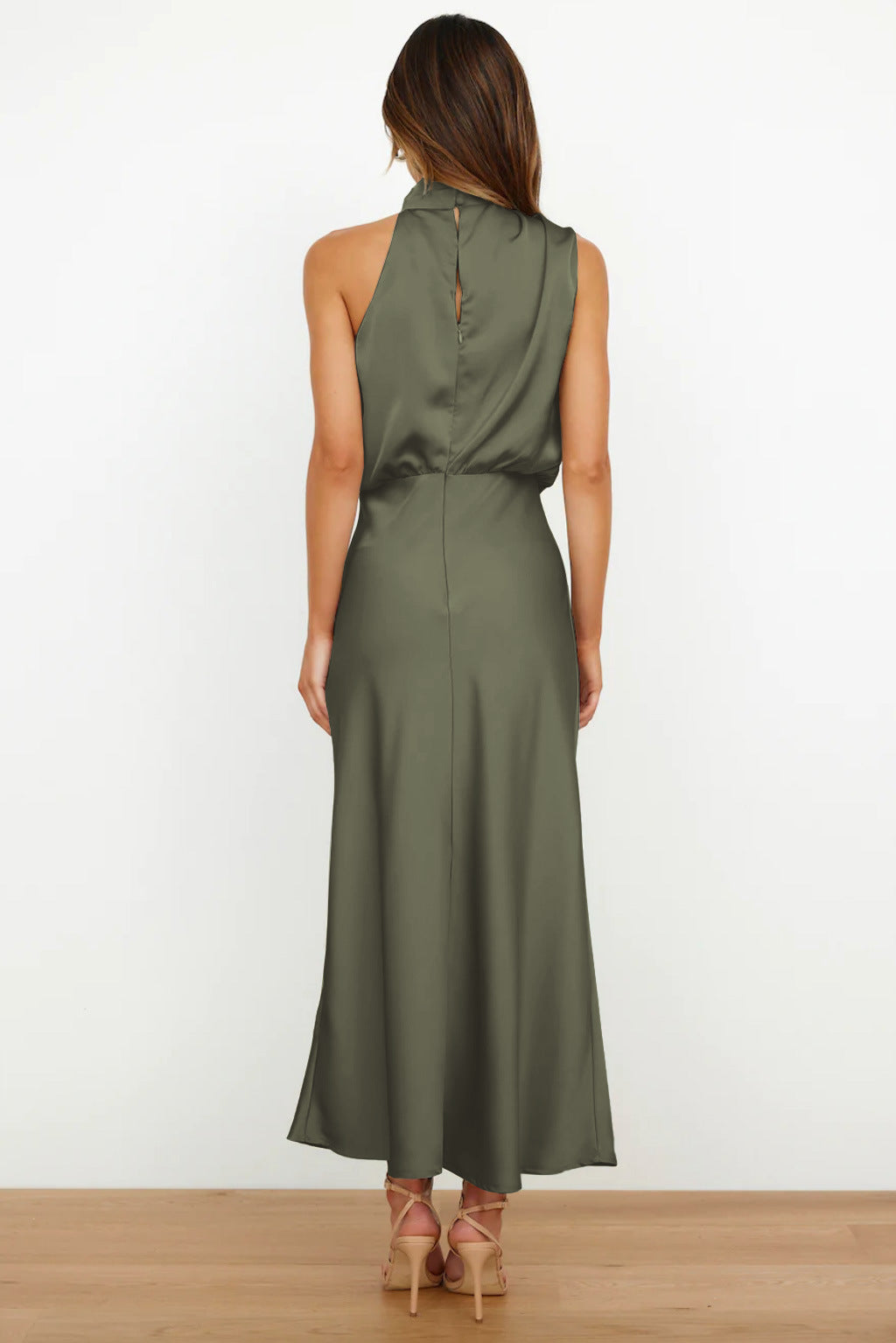 Damen Neckholder-Abendkleid für Elegante Anlässe