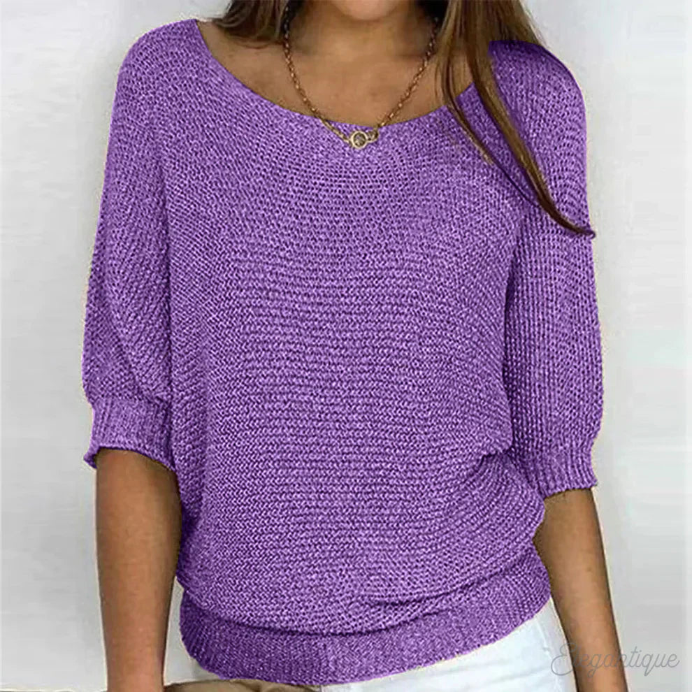 Eleganter Damen Pullover für Alltag & Büro
