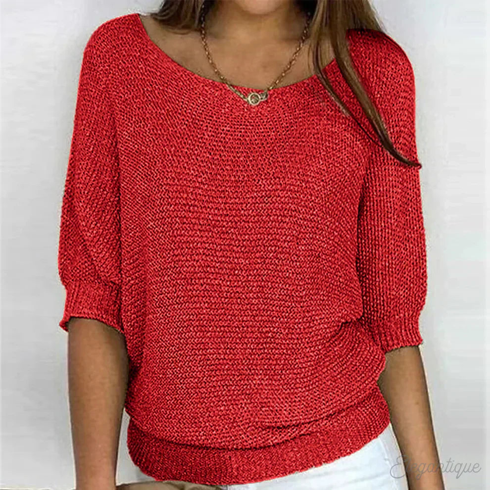 Eleganter Damen Pullover für Alltag & Büro