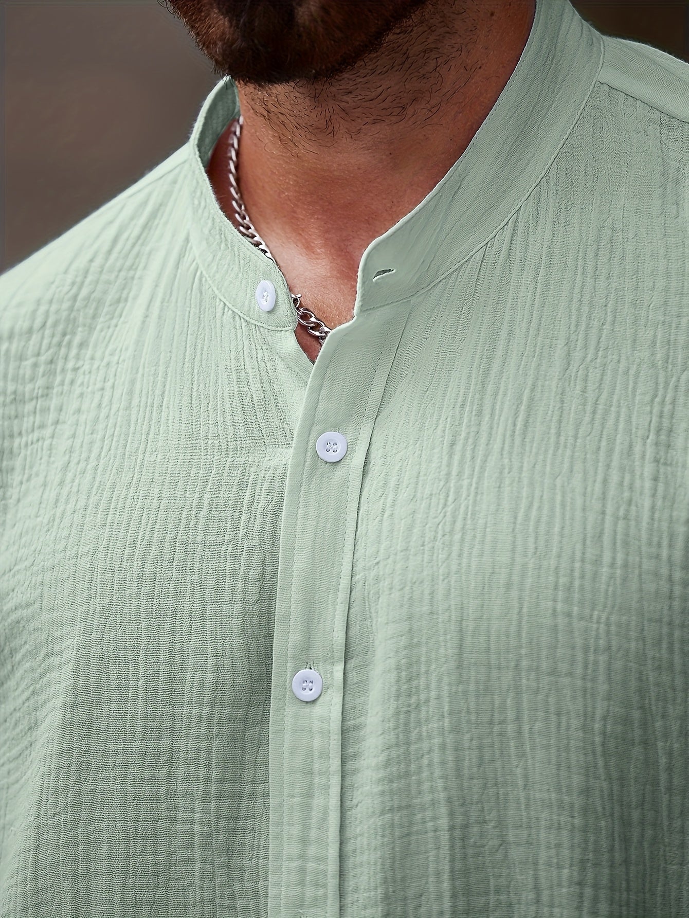 Herren Casual Hemd in Großen Größen