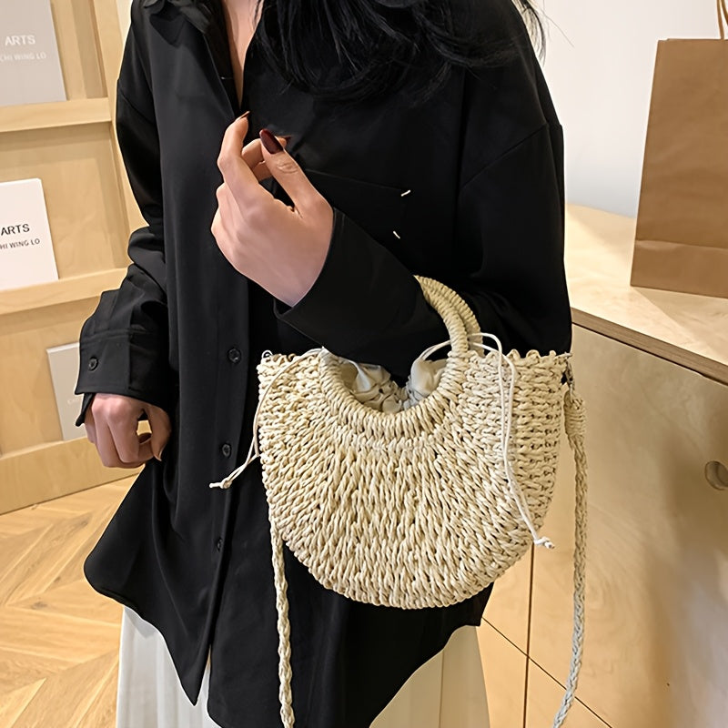 Kaqise™ | Große Damen Halbmond Tasche für Sommer