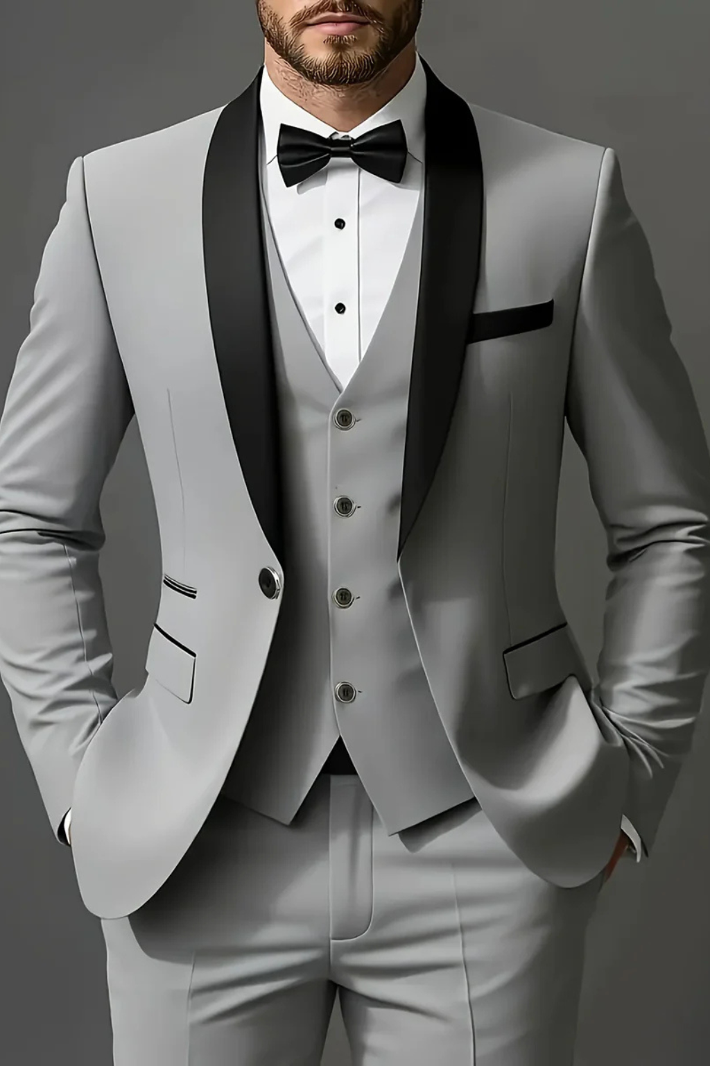 Ronald | Herren Anzug 3-teilig – Elegant & Sommerlich