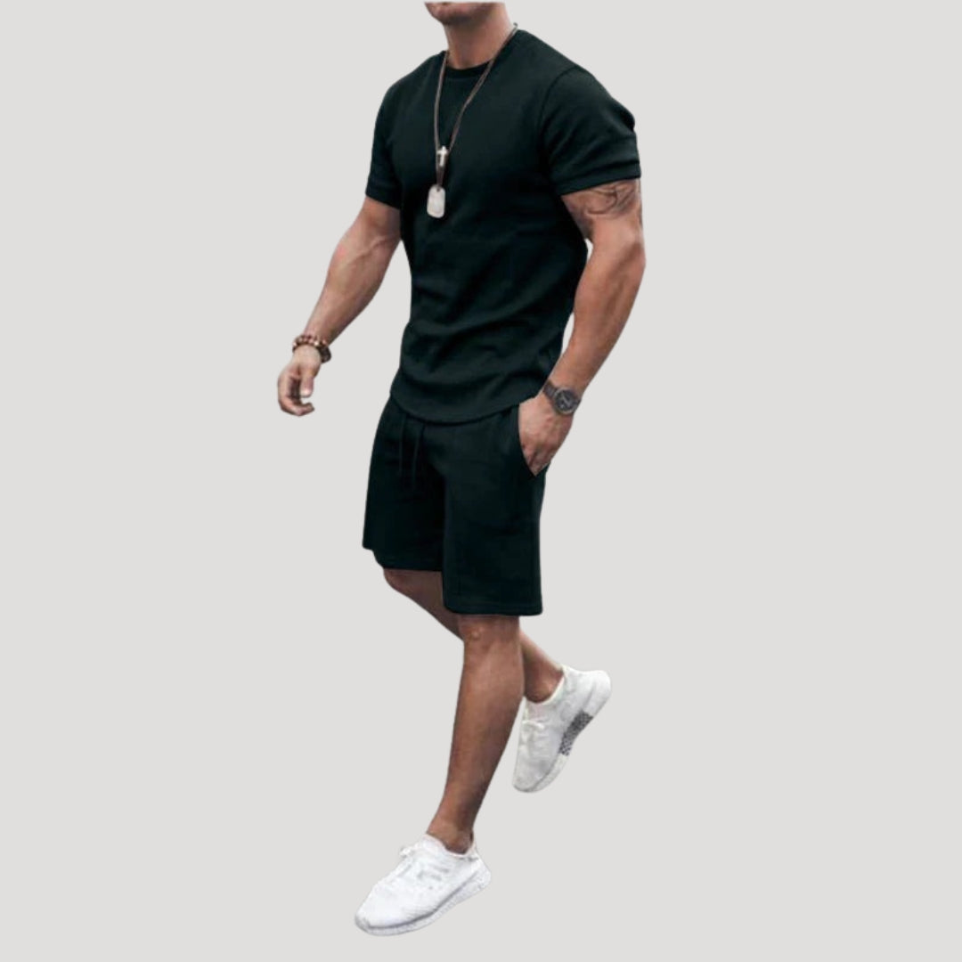 Herren Zweiteiliges Set – T-Shirt & Shorts