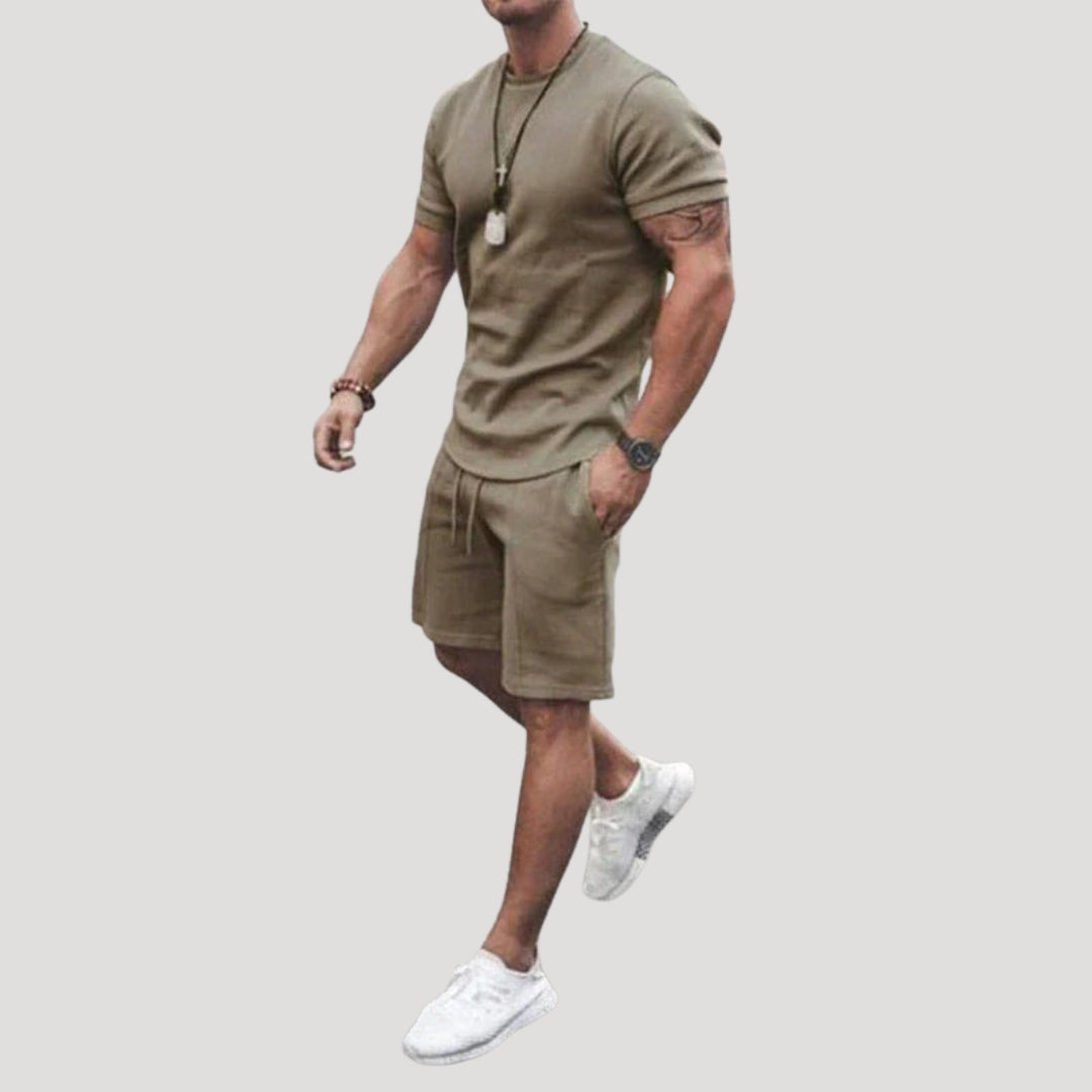 Herren Zweiteiliges Set – T-Shirt & Shorts