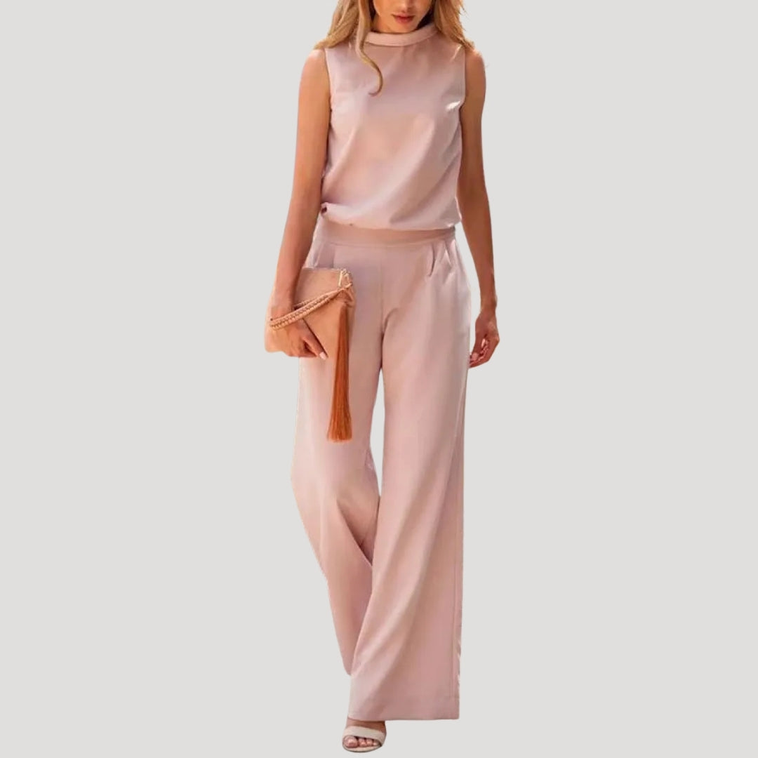 Damen Zweiteiliges Set – Hose & Ärmelloses Top