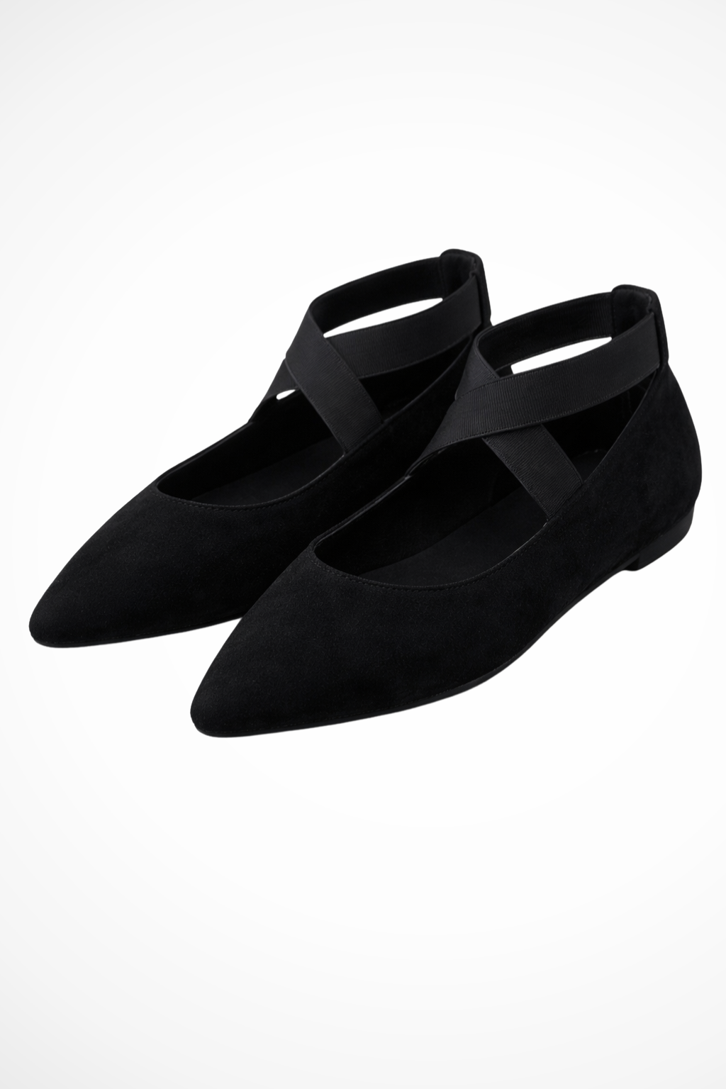 Emmeline Damen Ballerinas – Spitz & Knöchelriemen Elegant