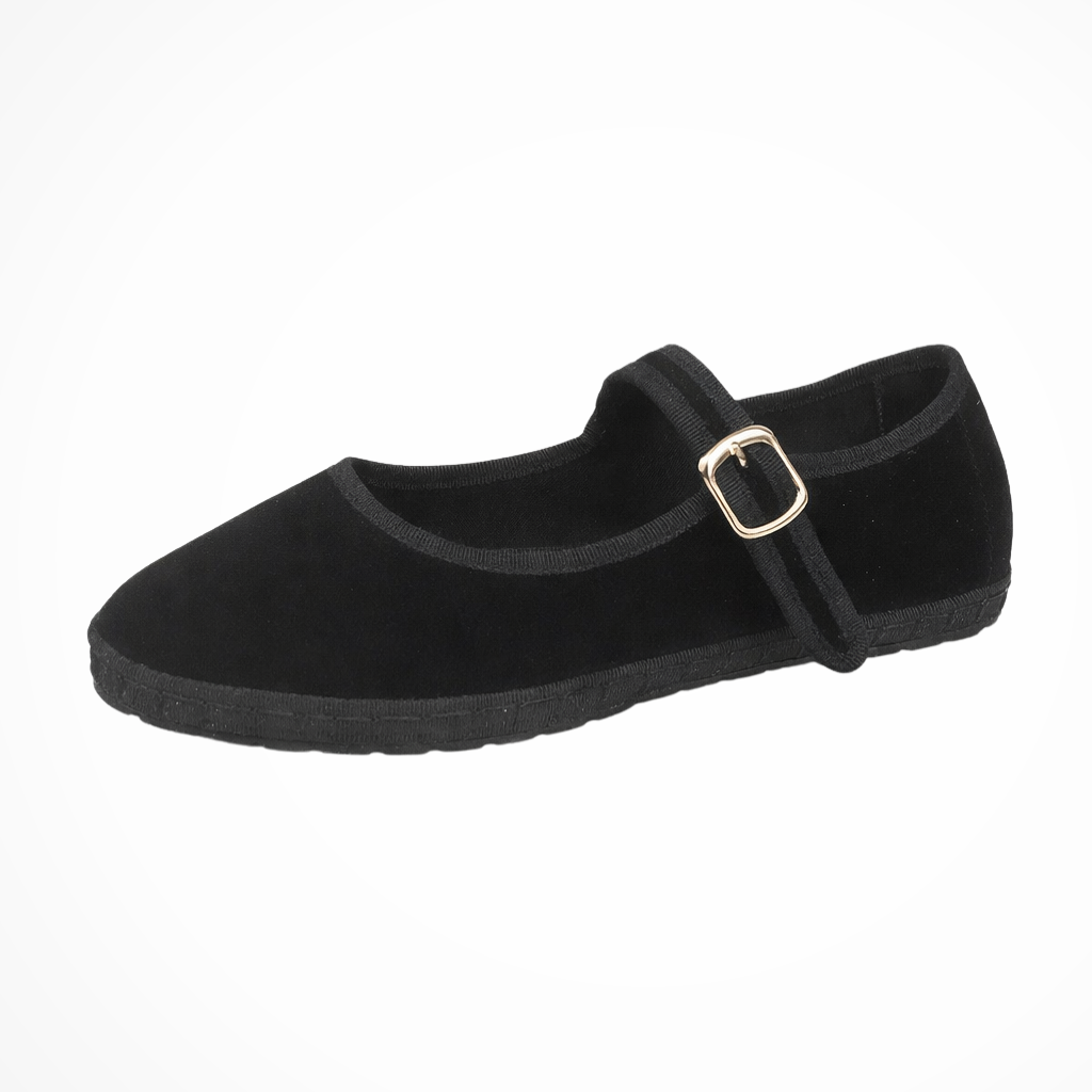 Emma Damen Ballerinas – Mary Jane mit Schnalle & Rund Elegant
