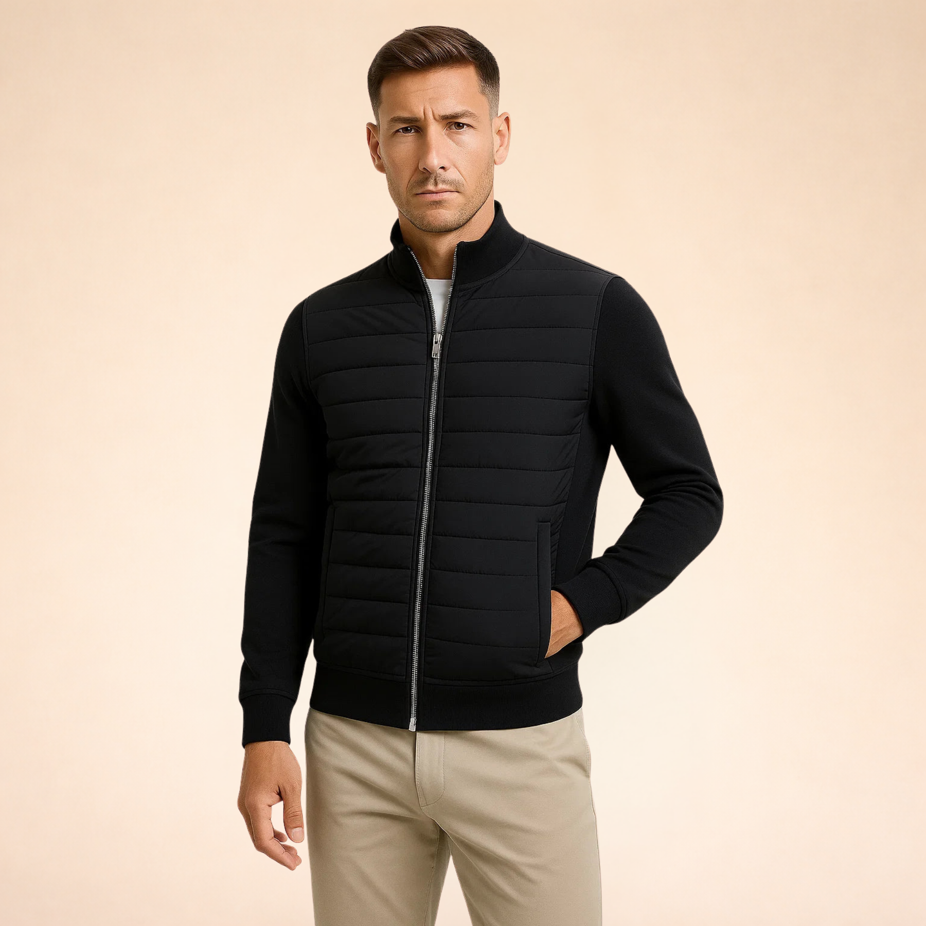 Mason Herren Jacke – Hybrid Puffer Warm & Weich
