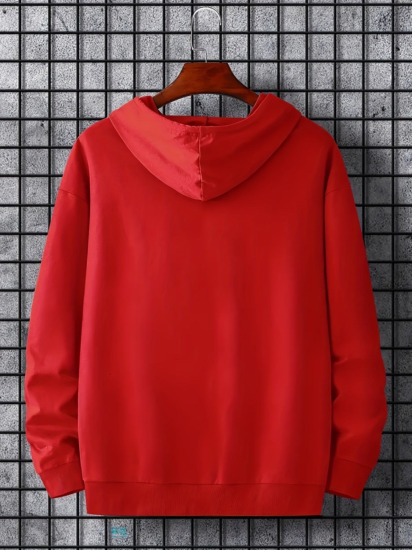 Damen Lockerer Hoodie mit Kapuze und Print