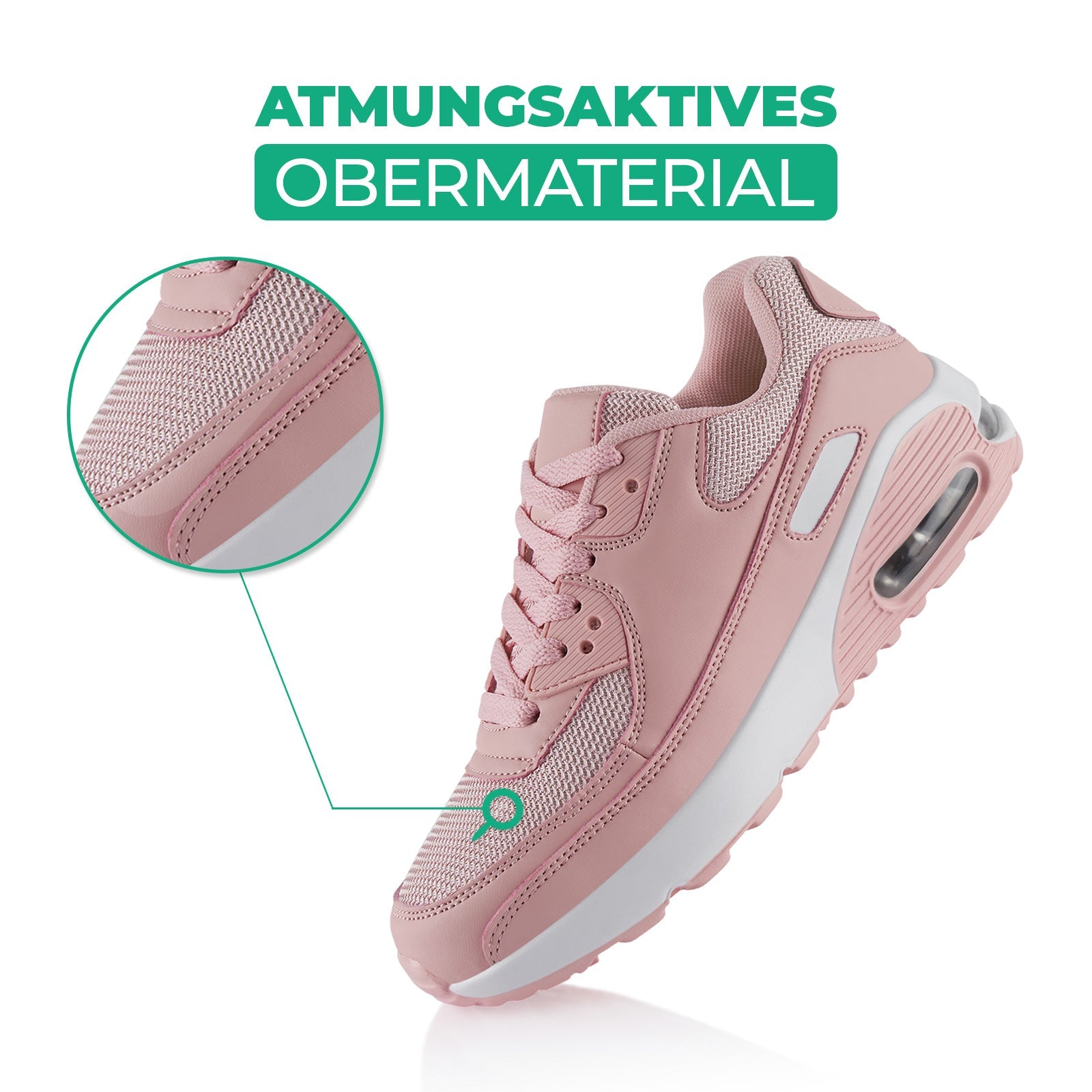 Damen Sneaker mit gedämpfter Sohle – Bequeme Sportschuhe