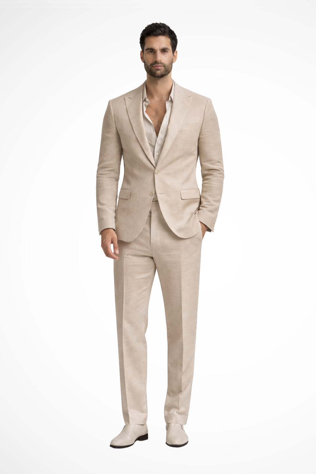 Monty | Herren Leinenanzug – Locker & Sommerlich Elegant