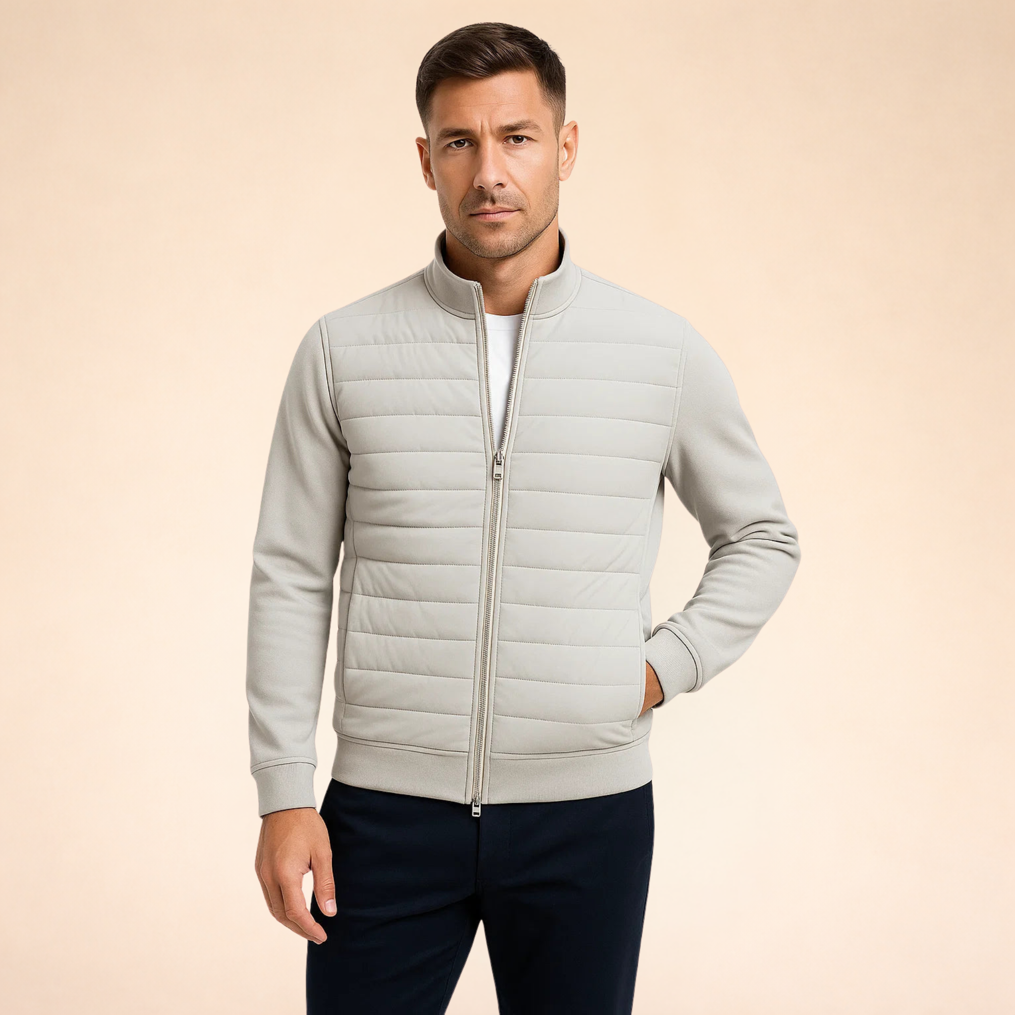 Mason Herren Jacke – Hybrid Puffer Warm & Weich