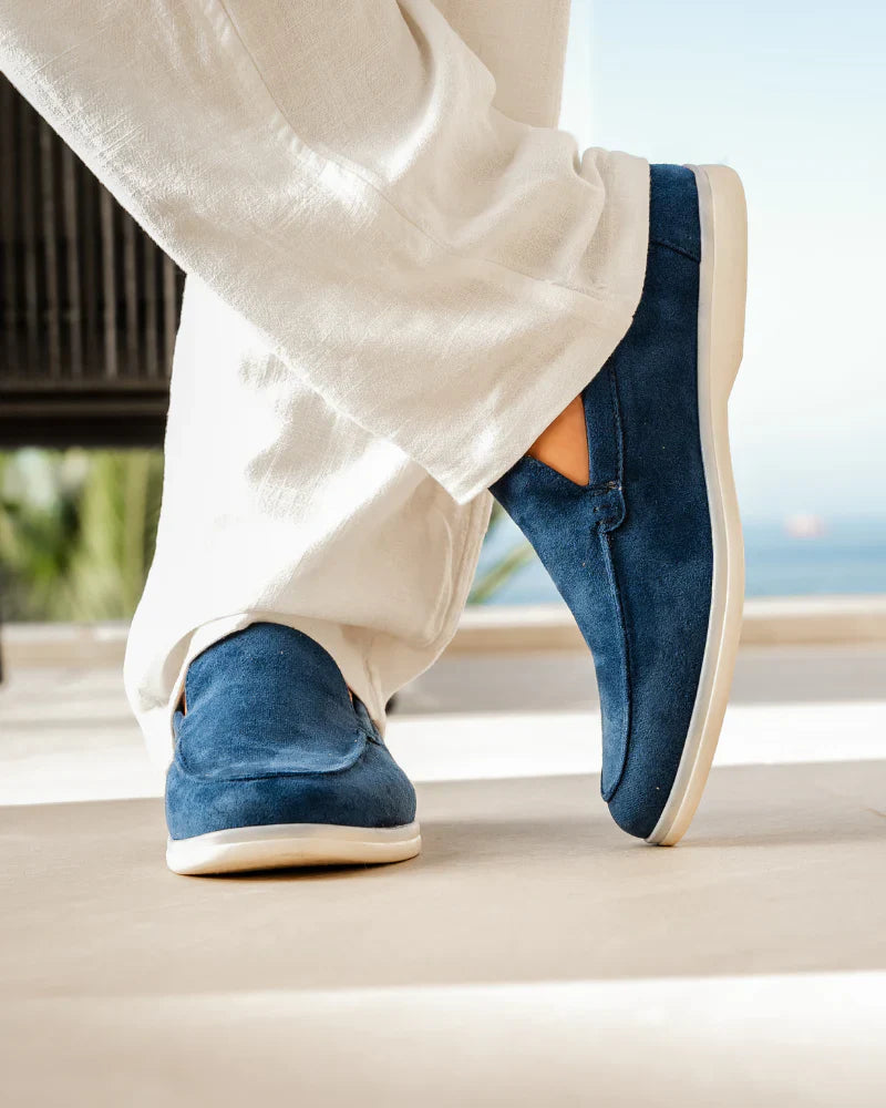 Herren Loafer – Veloursleder-Optik & Komfortsohle