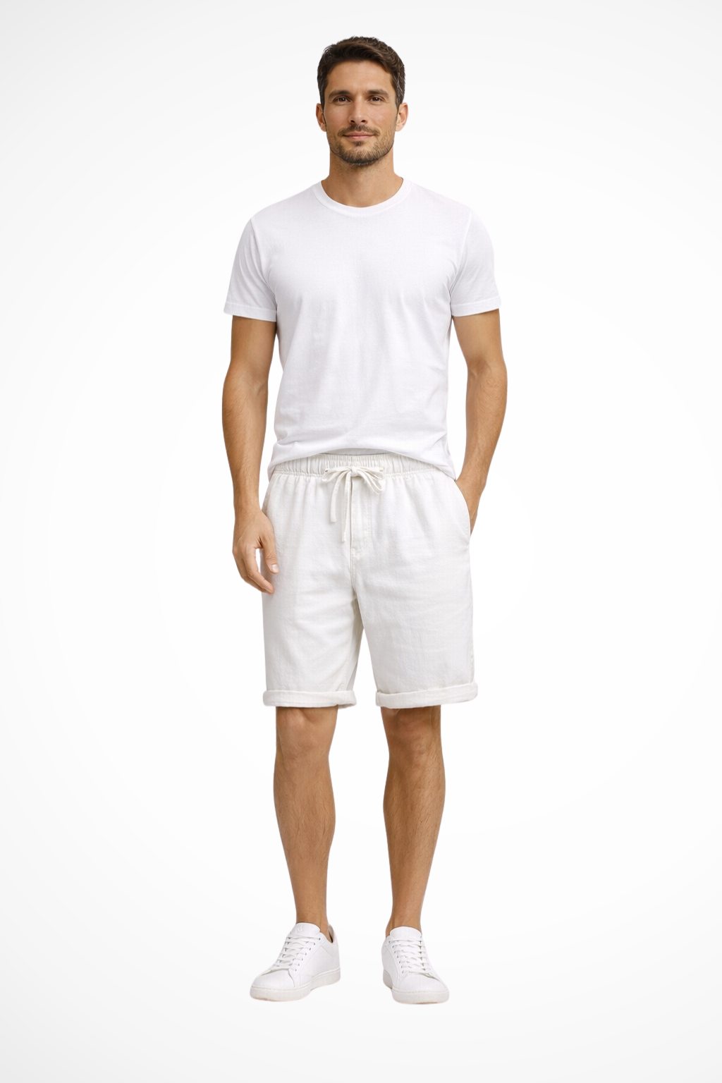 Ridley Herren Shorts – Elastischer Bund mit Kordelzug & Taschen Casual