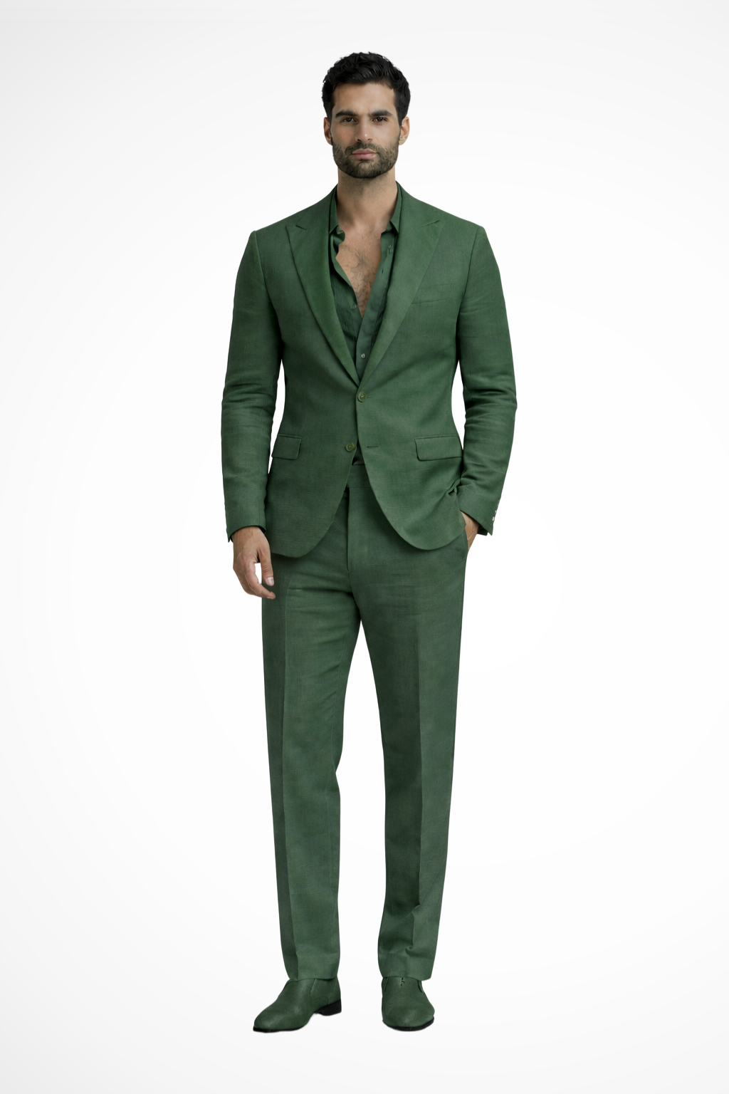 Monty | Herren Leinenanzug – Locker & Sommerlich Elegant