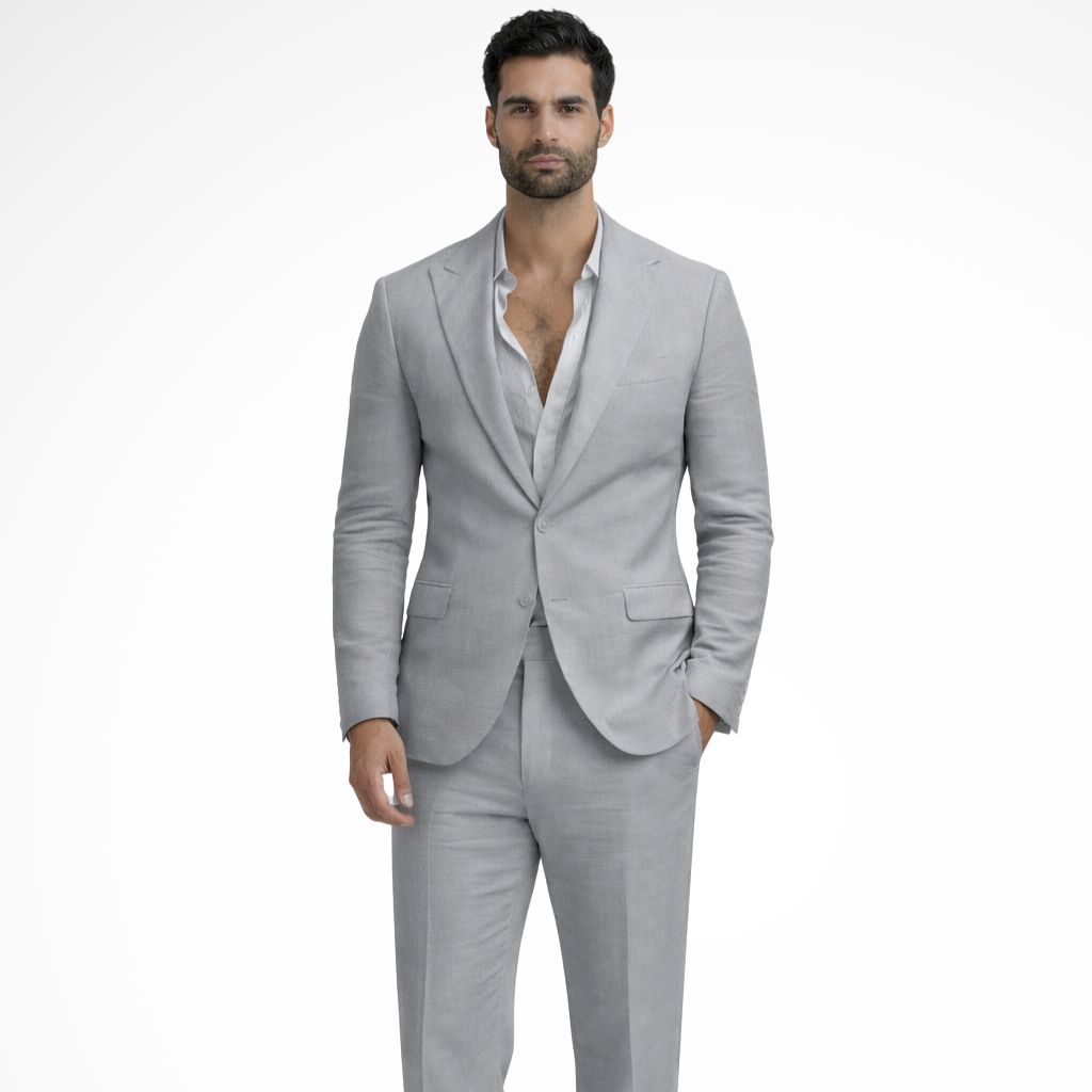 Monty | Herren Leinenanzug – Locker & Sommerlich Elegant