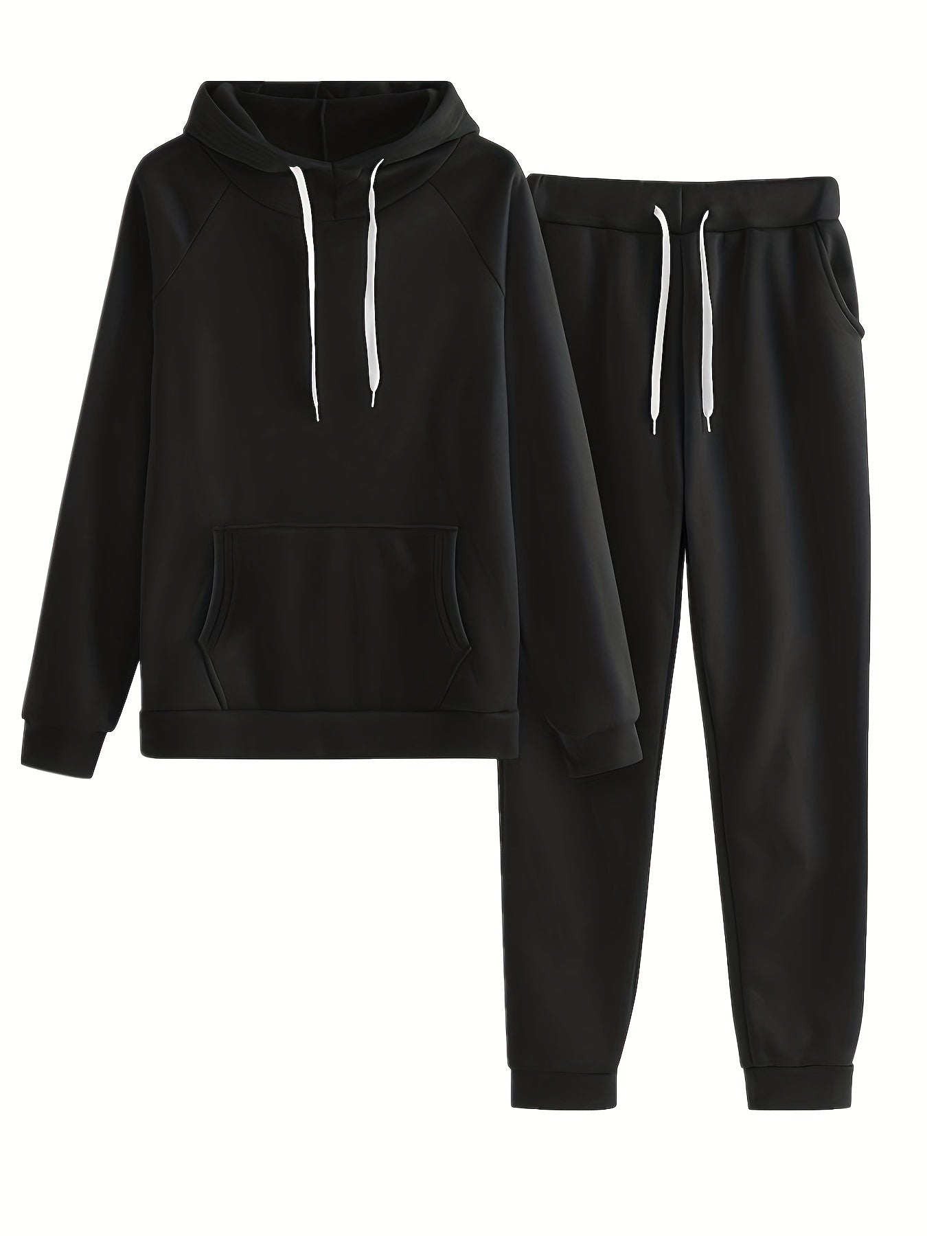 Damen Fleece Hoodie Set mit Hose