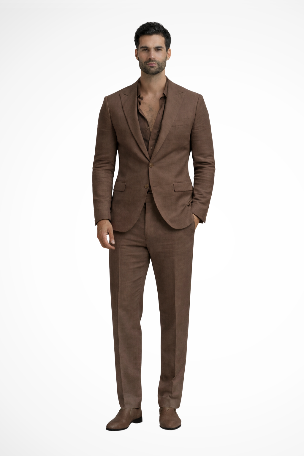 Monty | Herren Leinenanzug – Locker & Sommerlich Elegant