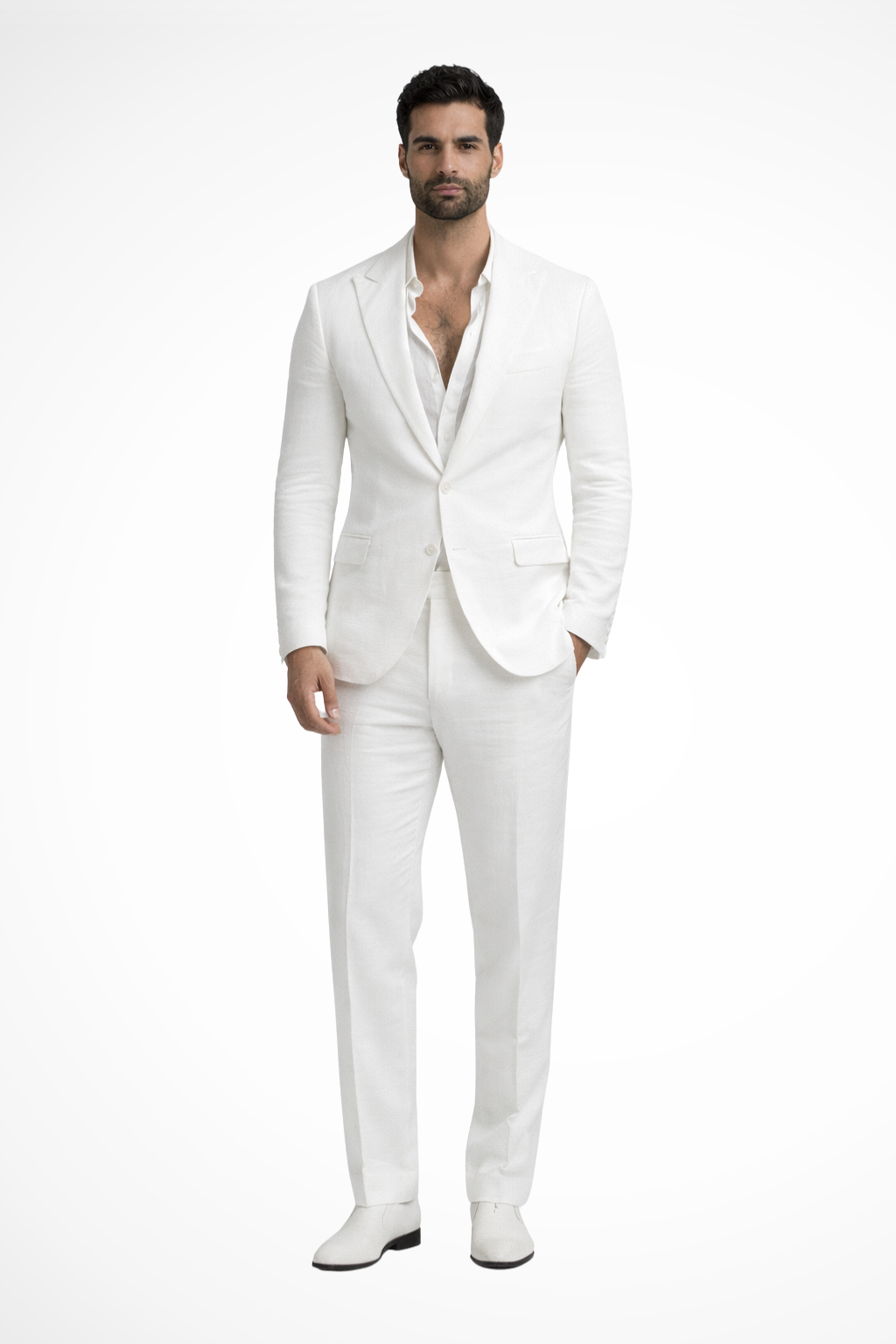 Monty | Herren Leinenanzug – Locker & Sommerlich Elegant