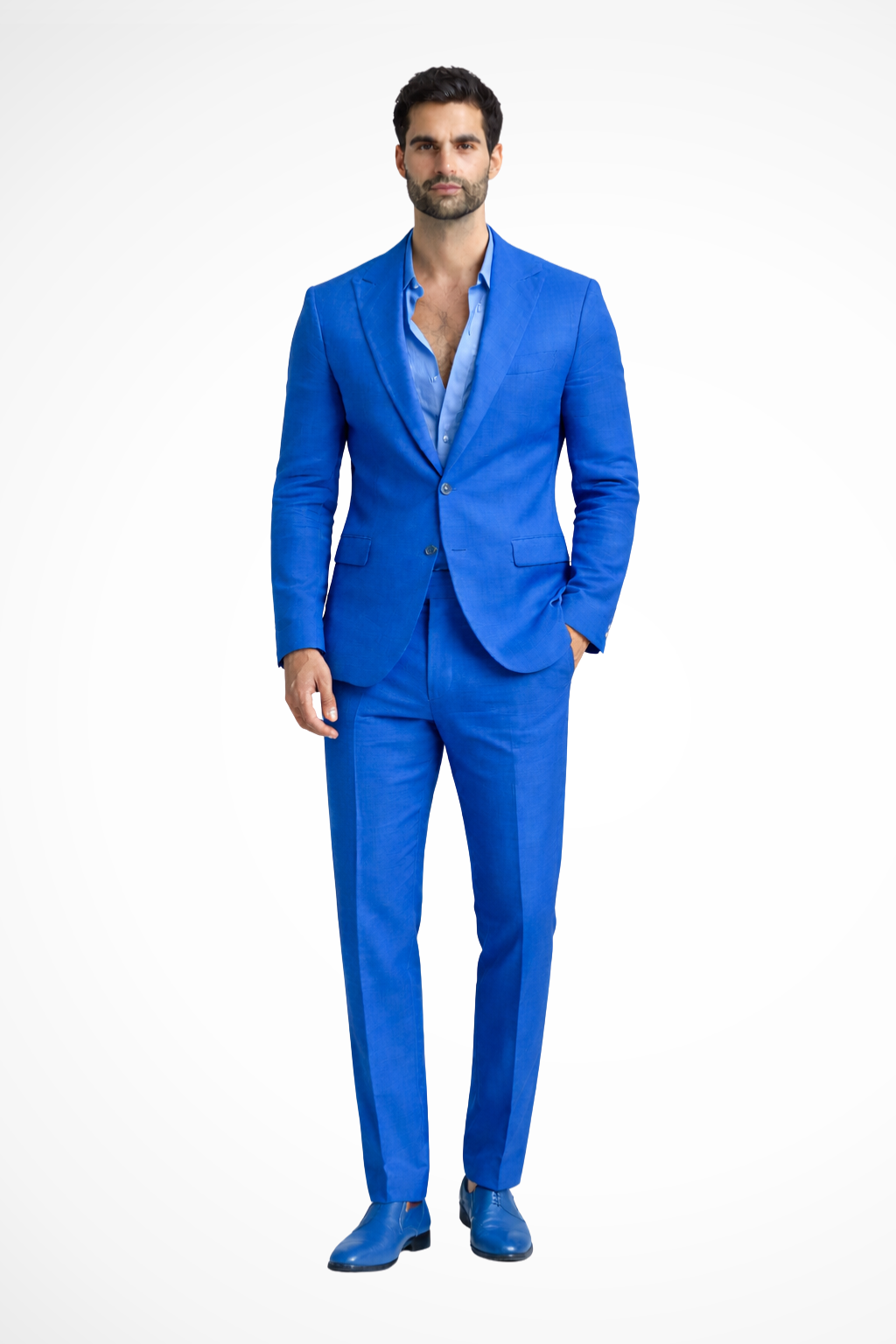 Monty | Herren Leinenanzug – Locker & Sommerlich Elegant