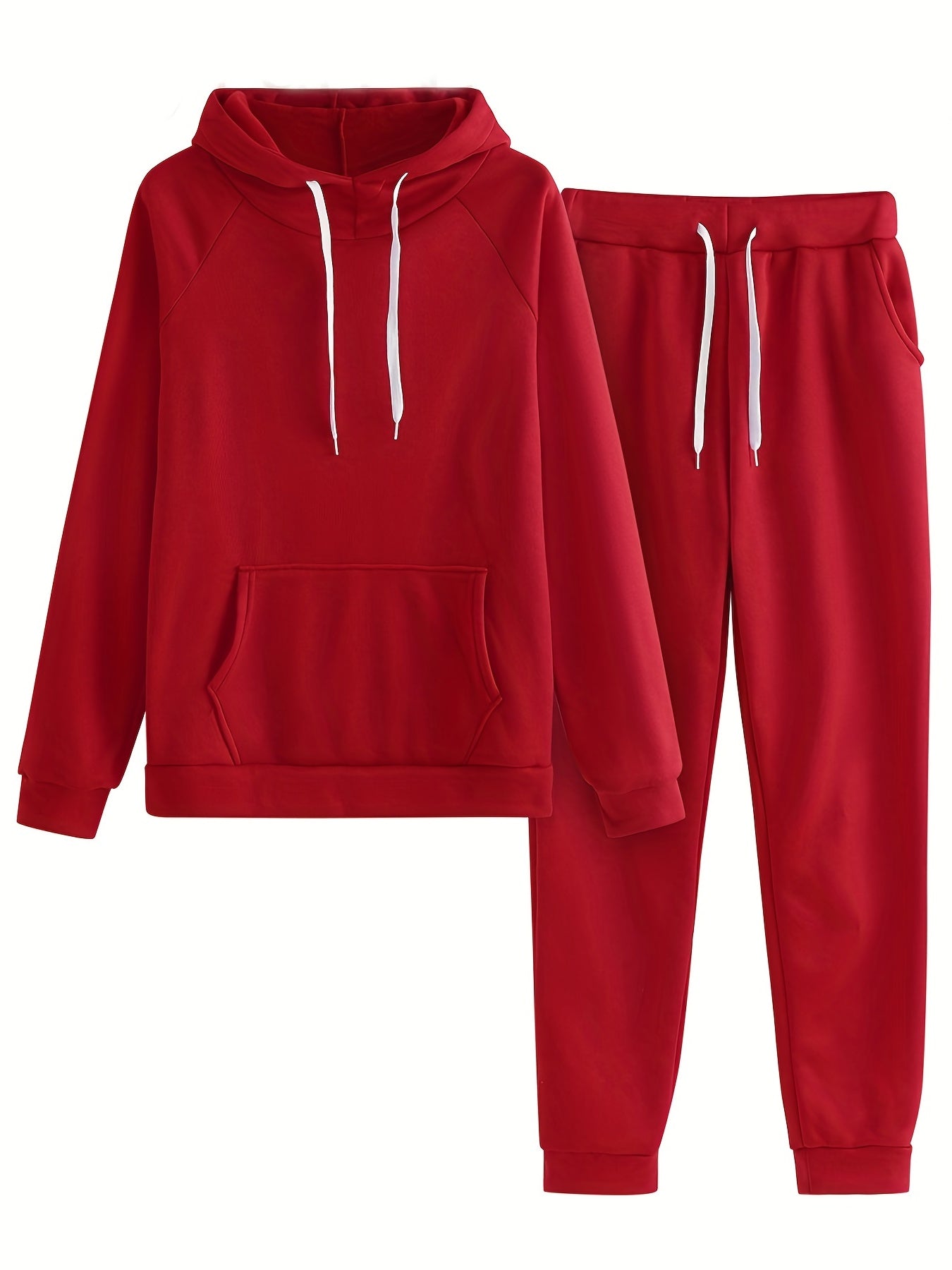 Damen Fleece Hoodie Set mit Hose
