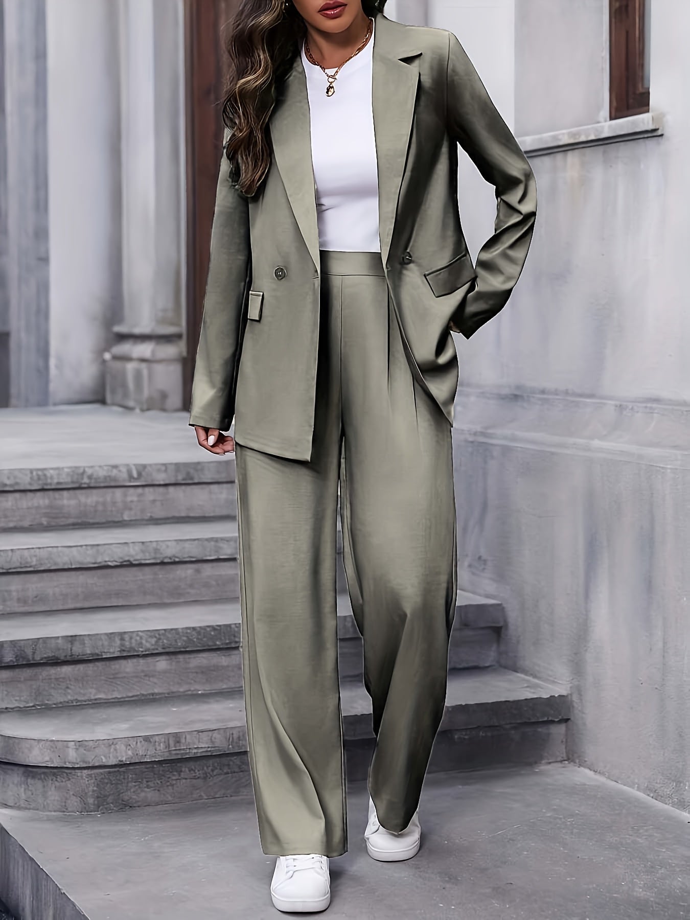 Damen Elegantes Anzug-Set