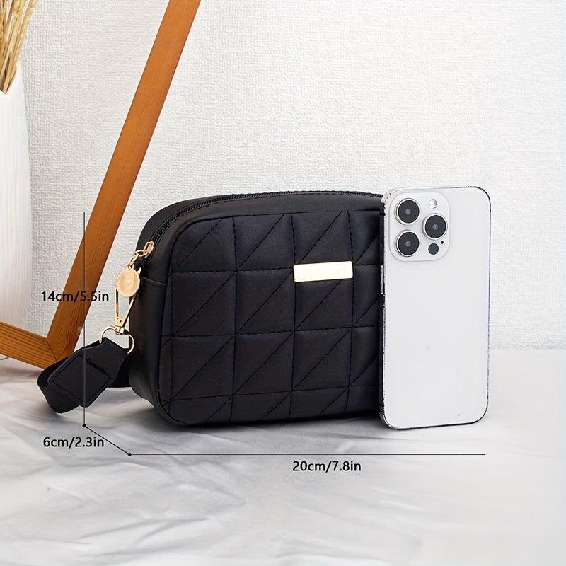 Alina | Gesteppte Mini Umhängetasche im Eleganten Design