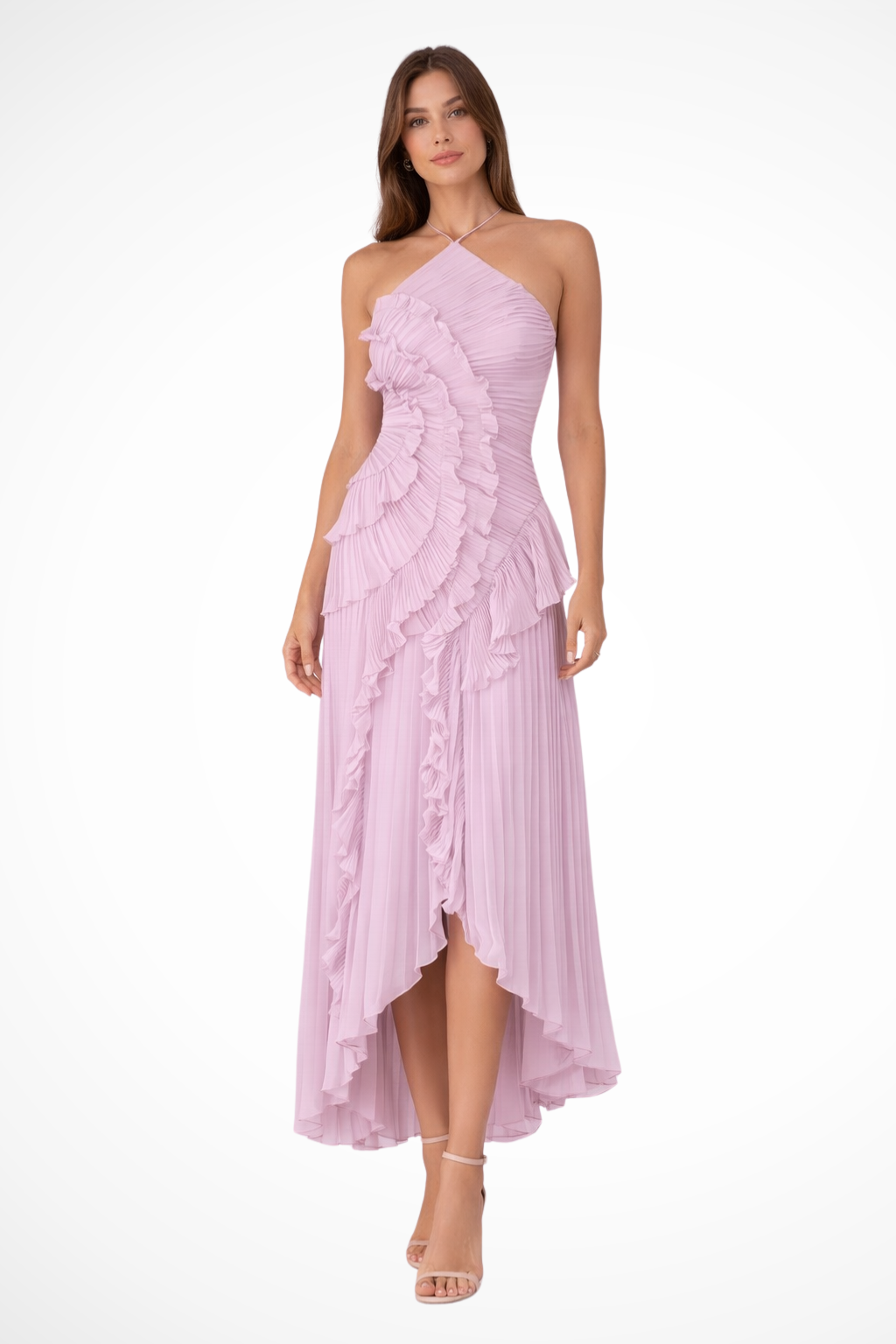 Imogen | Damen Maxi Kleid – Rückenfrei & Elegant Sommer