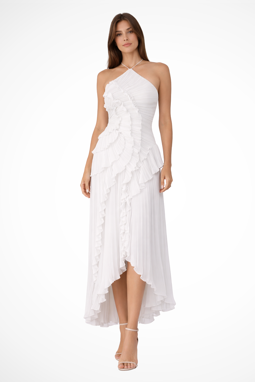 Imogen | Damen Maxi Kleid – Rückenfrei & Elegant Sommer