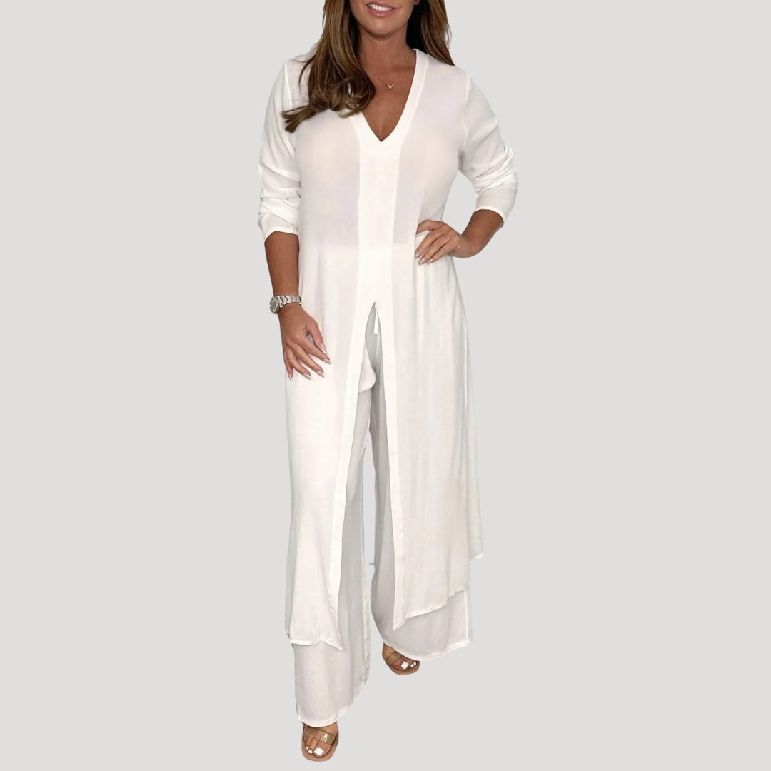 Damen Zweiteiliges Set – Top & Hose