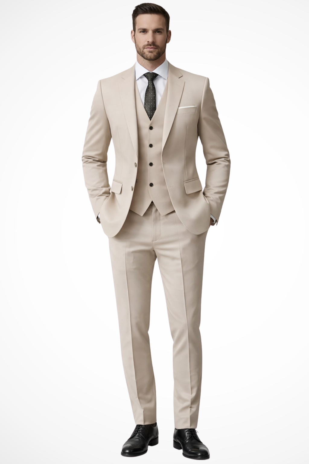 Ronald | Herren Anzug 3-teilig – Elegant & Sommerlich