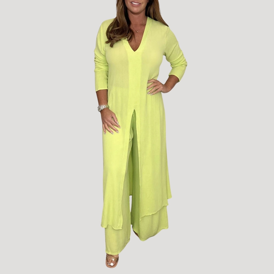 Damen Zweiteiliges Set – Top & Hose