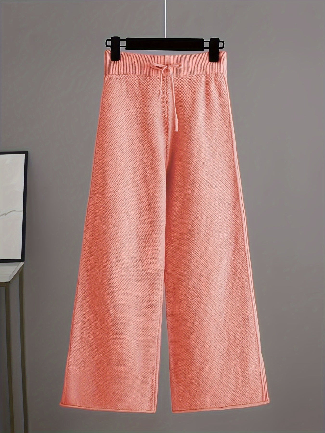 Damen Herbst Winter Set mit Lockerem Pullover und Weiter Hose