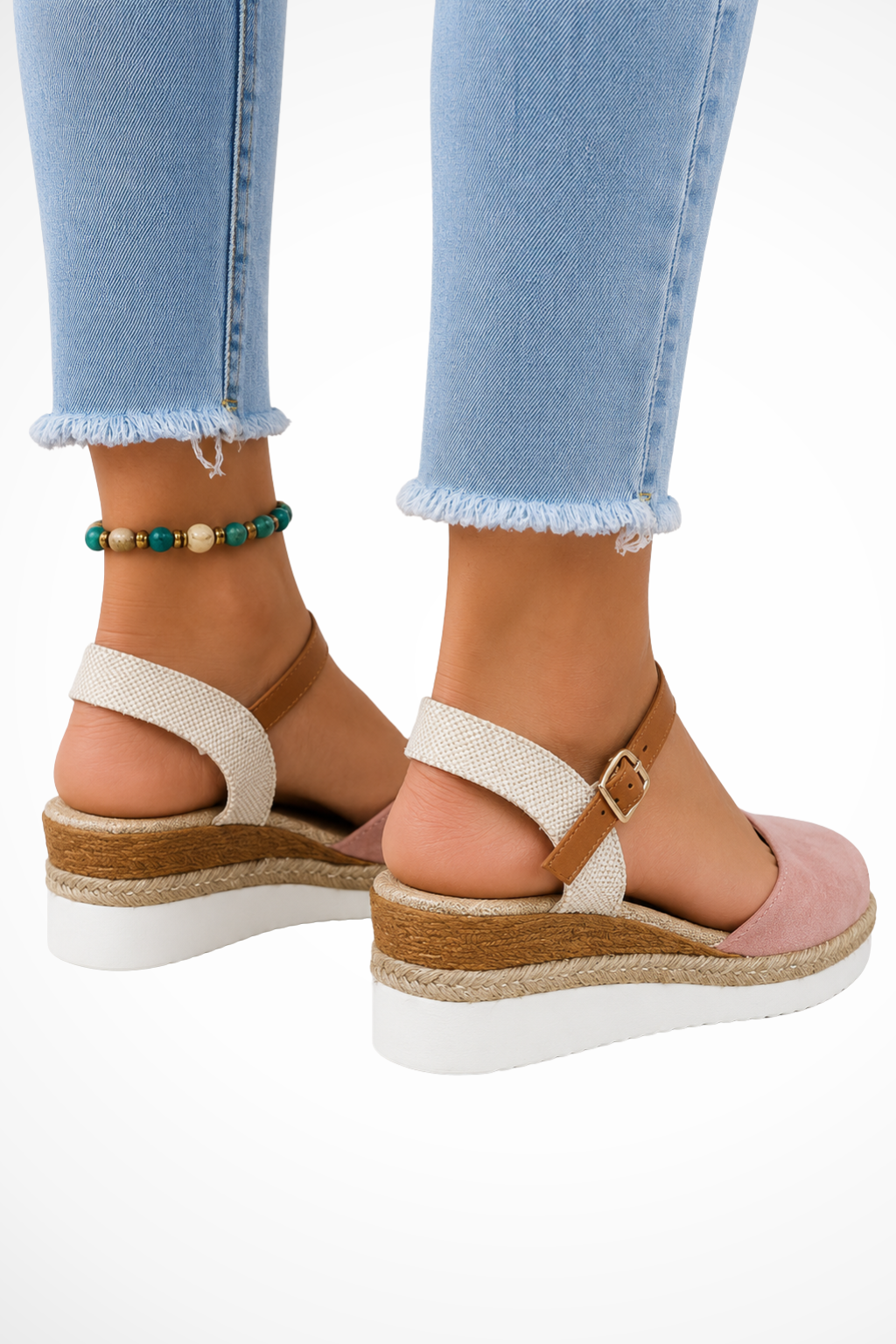 Rosalind Damen Espadrille – Orthopädische Keilsandalen Elegant