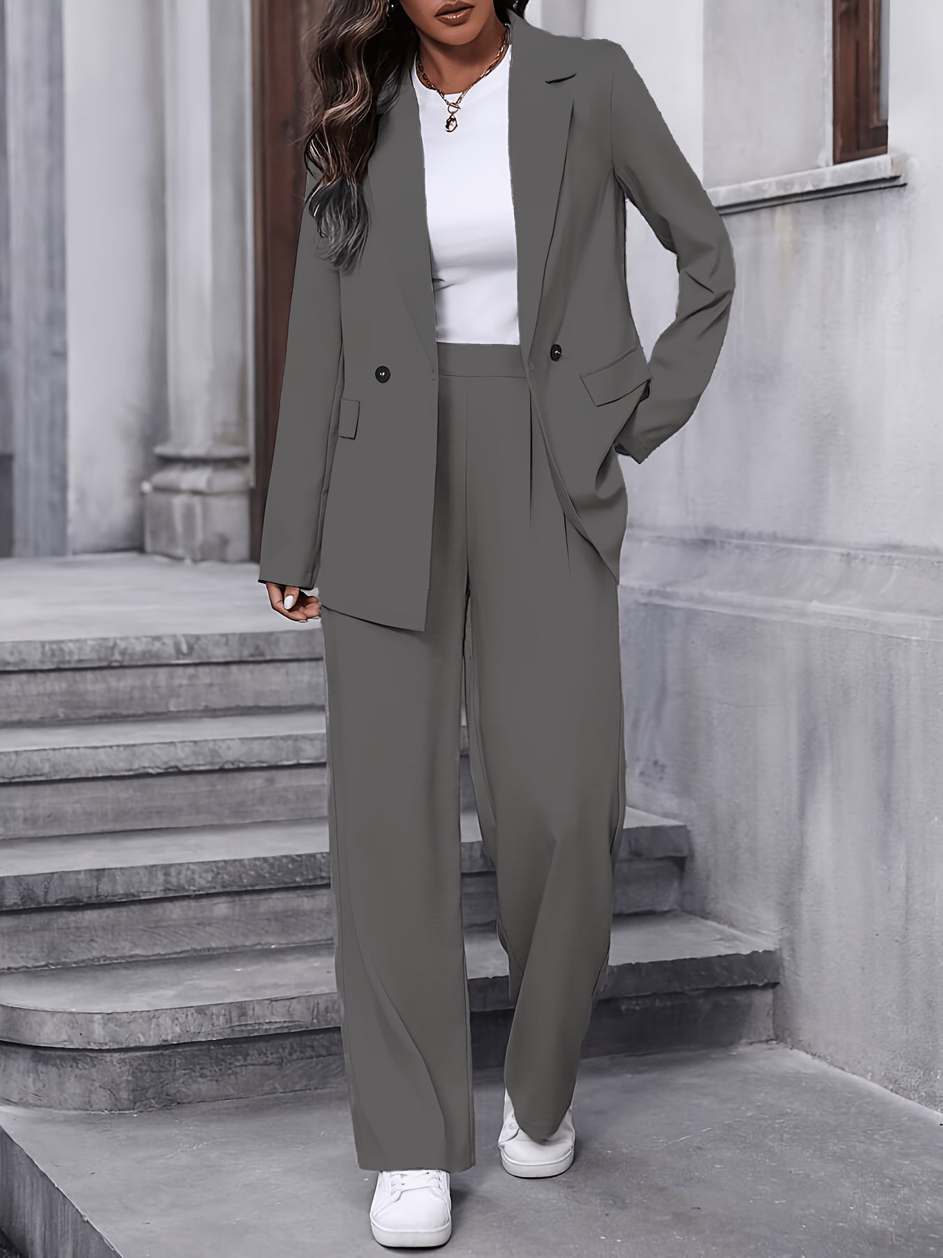 Damen Elegantes Anzug-Set