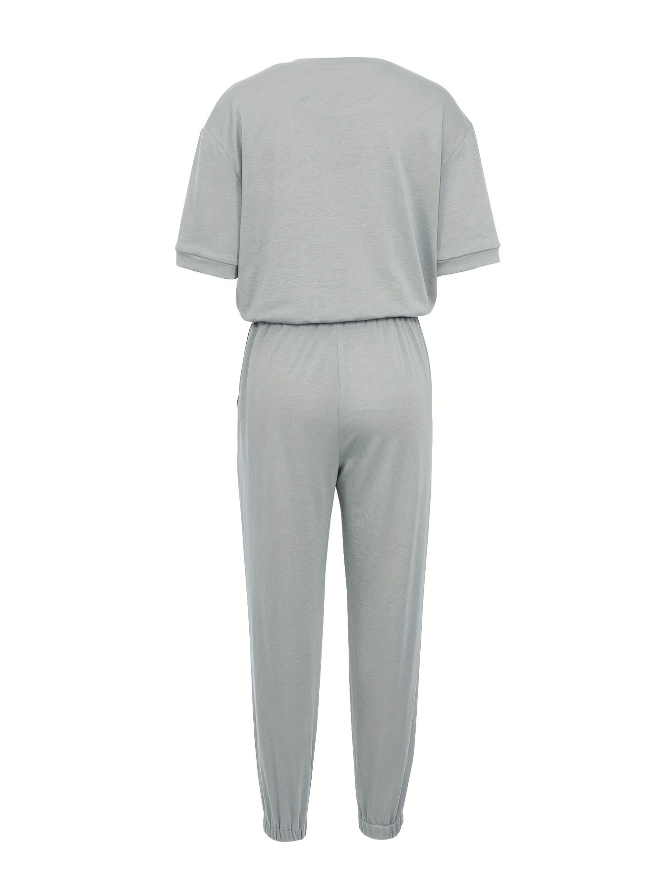 Damen Casual Zweiteiler mit Top und Hose