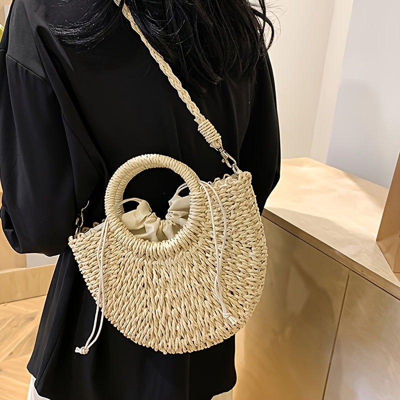 Kaqise™ | Große Damen Halbmond Tasche für Sommer