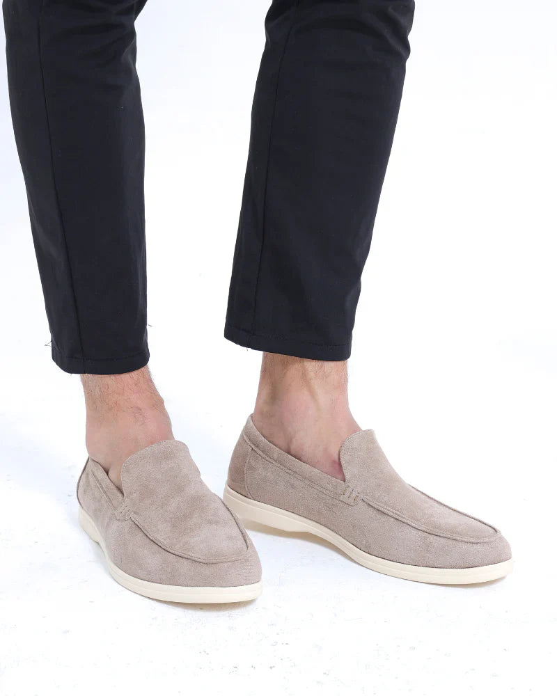 Herren Loafer – Veloursleder-Optik & Komfortsohle